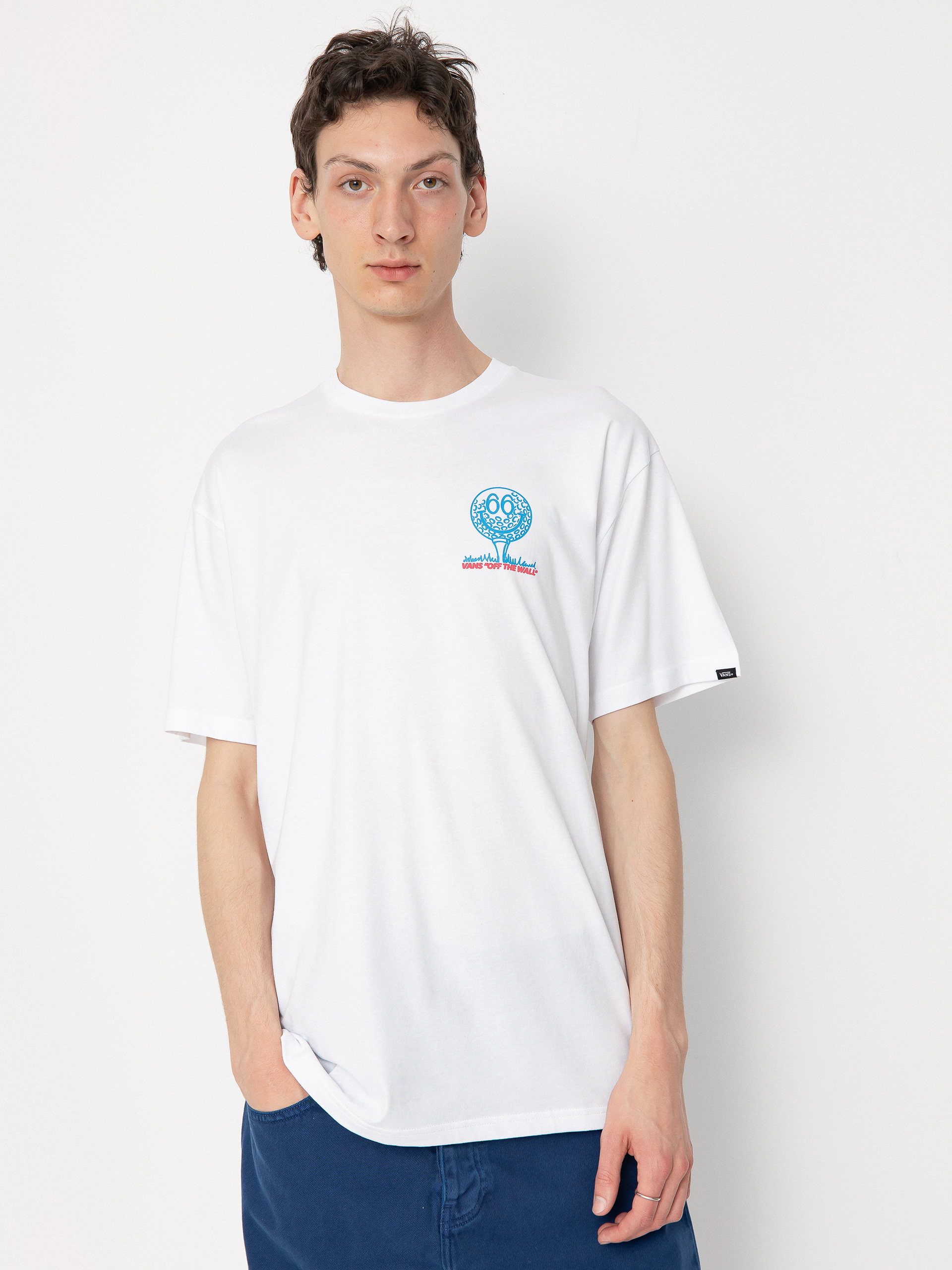 T-shirt Vans Long Shot (white)