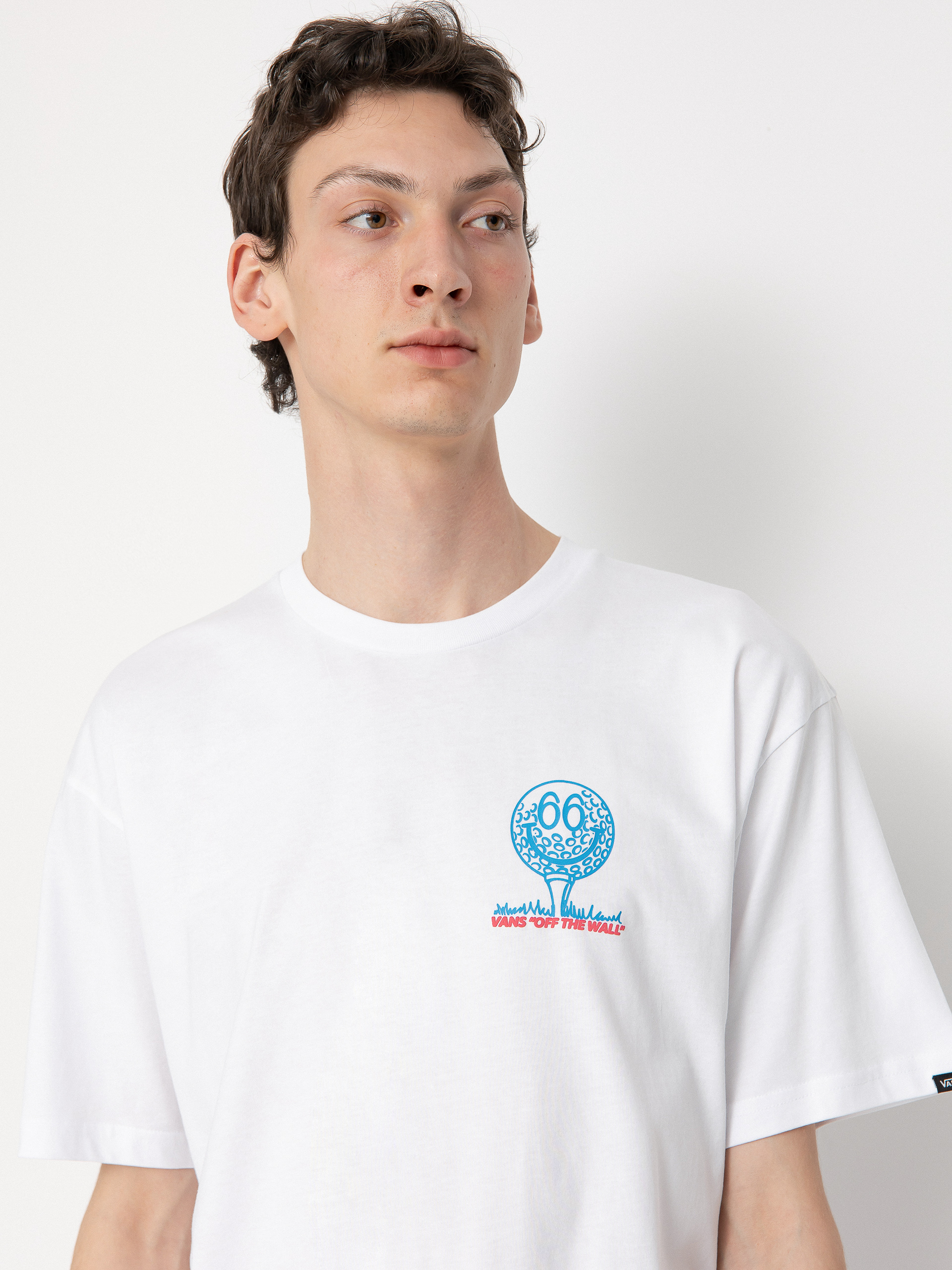 T-shirt Vans Long Shot (white)