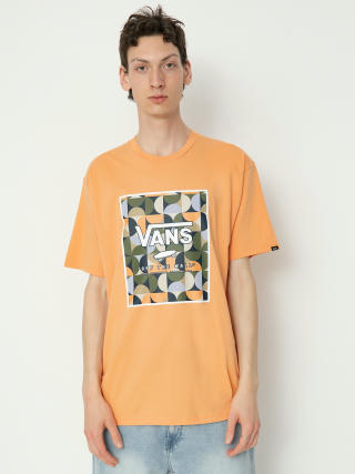 T-shirt Vans Classic Print Box (copper tan/white)