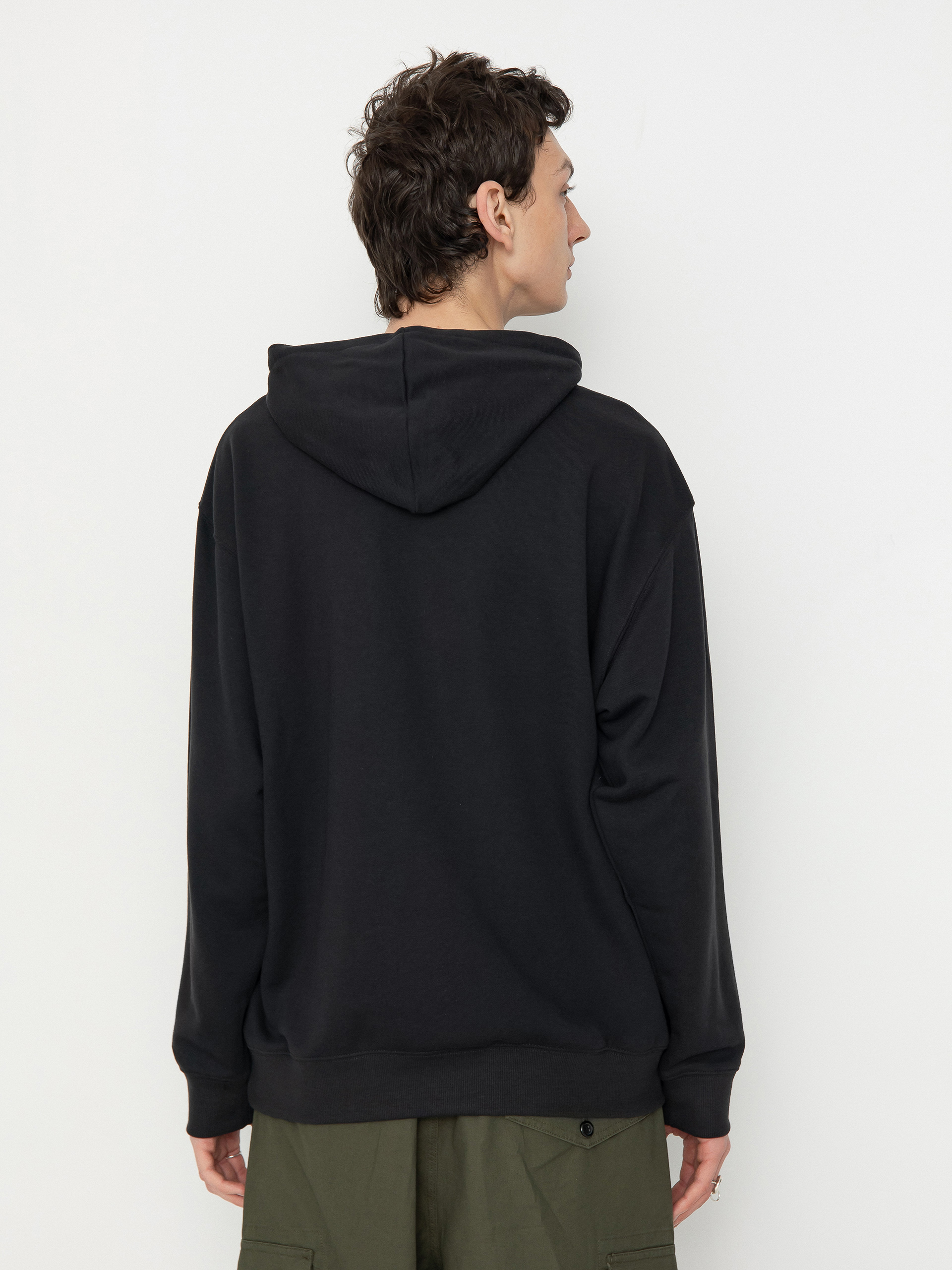 Bluza z kapturem New Balance Small Logo French Terry HD (black)