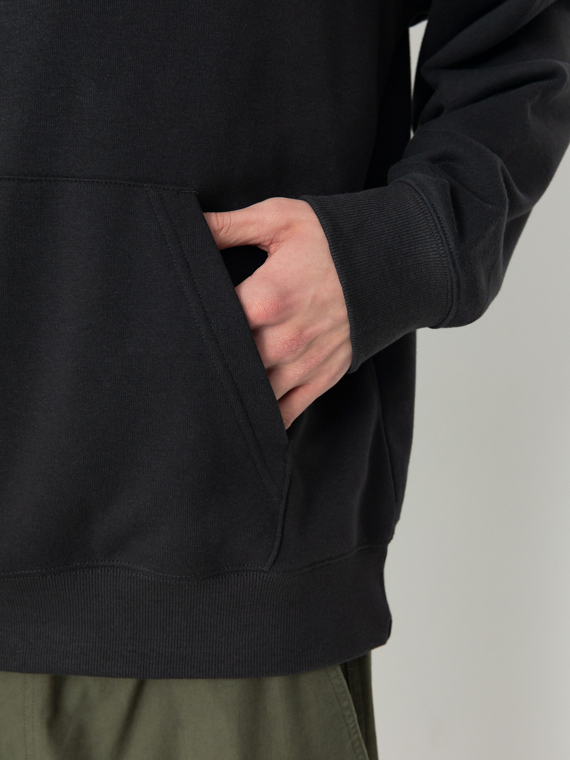 Bluza z kapturem New Balance Small Logo French Terry HD (black)