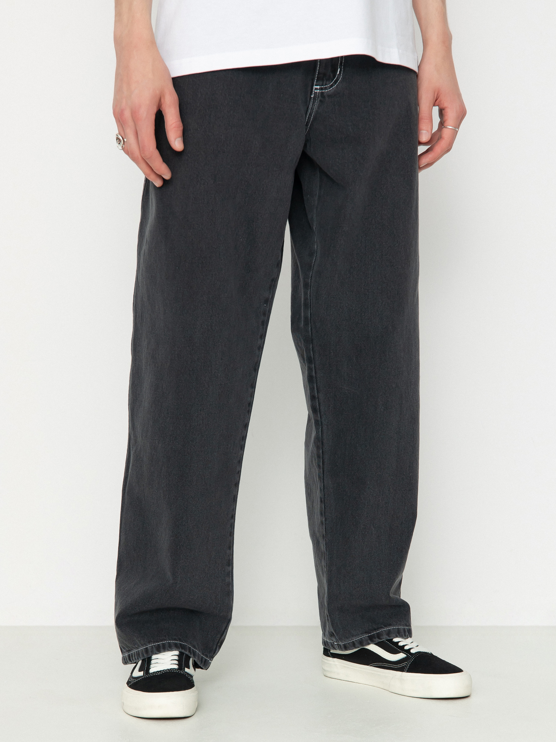 Spodnie Raw Hide Skateboards OG Jeans (washed black)