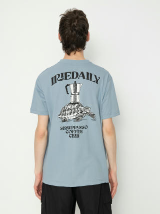 T-shirt Iriedaily Slowpresso (light blue)