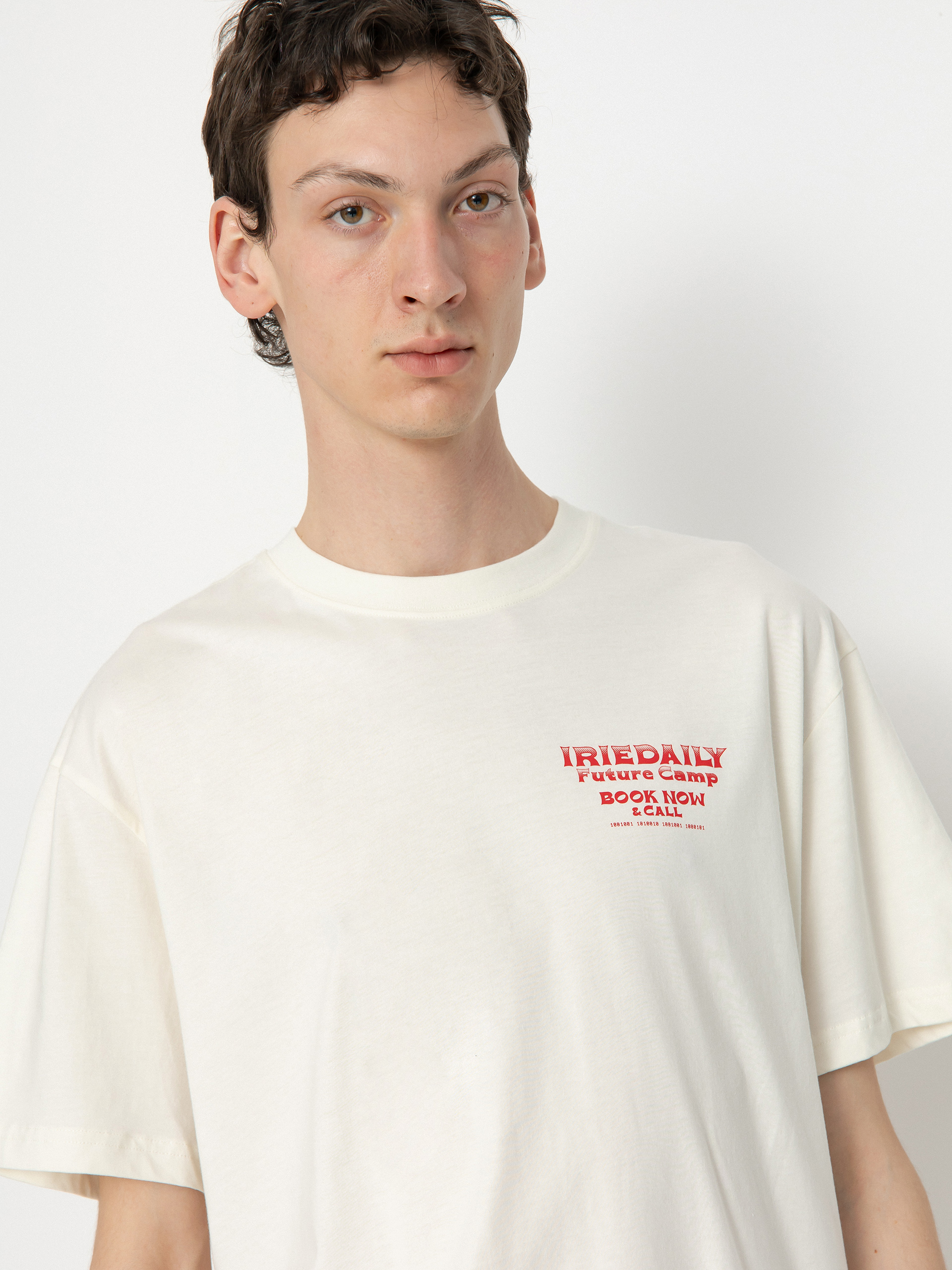 T-shirt Iriedaily Future Camp (offwhite)