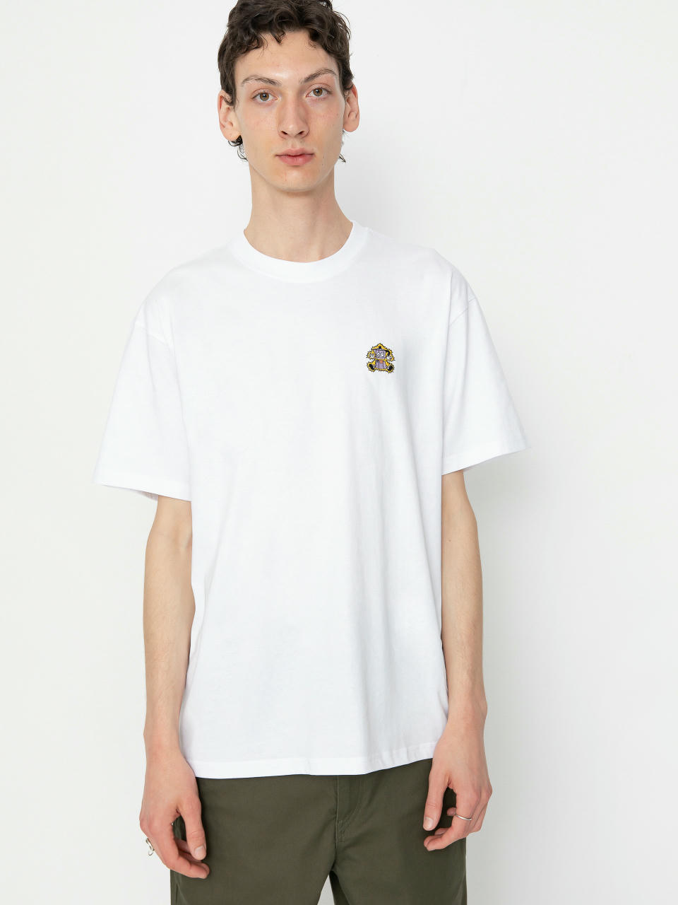 T-shirt Iriedaily Coffeelectric Emb (white)