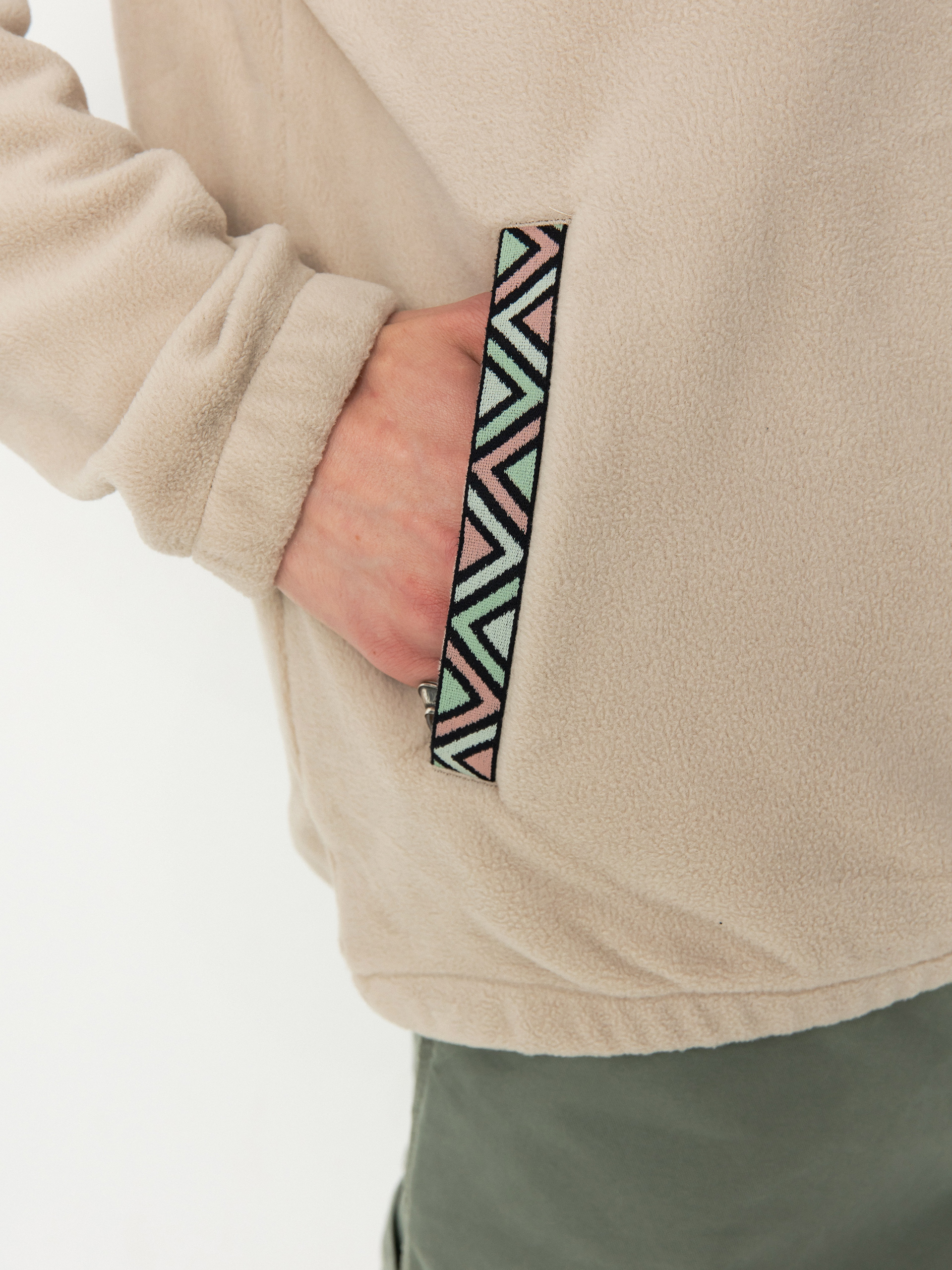 Męski Polar Iriedaily Monte Noe Troyer (light sage)