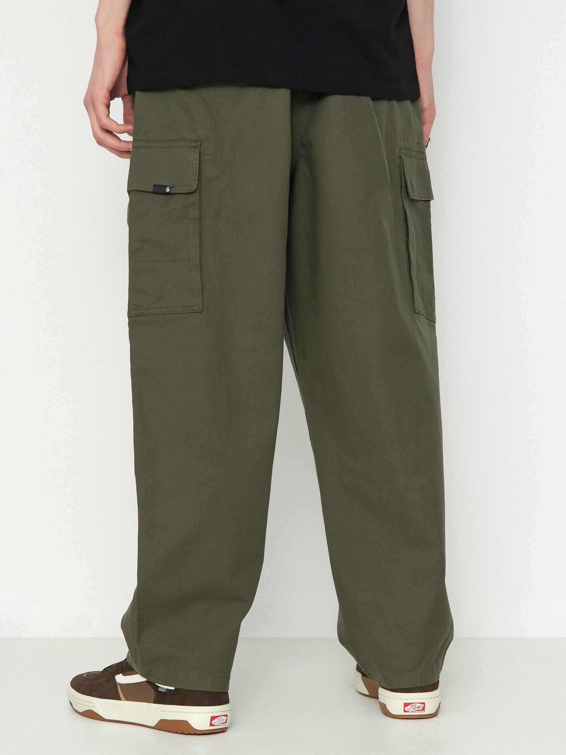 Spodnie Volcom Billow Tapered Ew Cargo (squadron green)