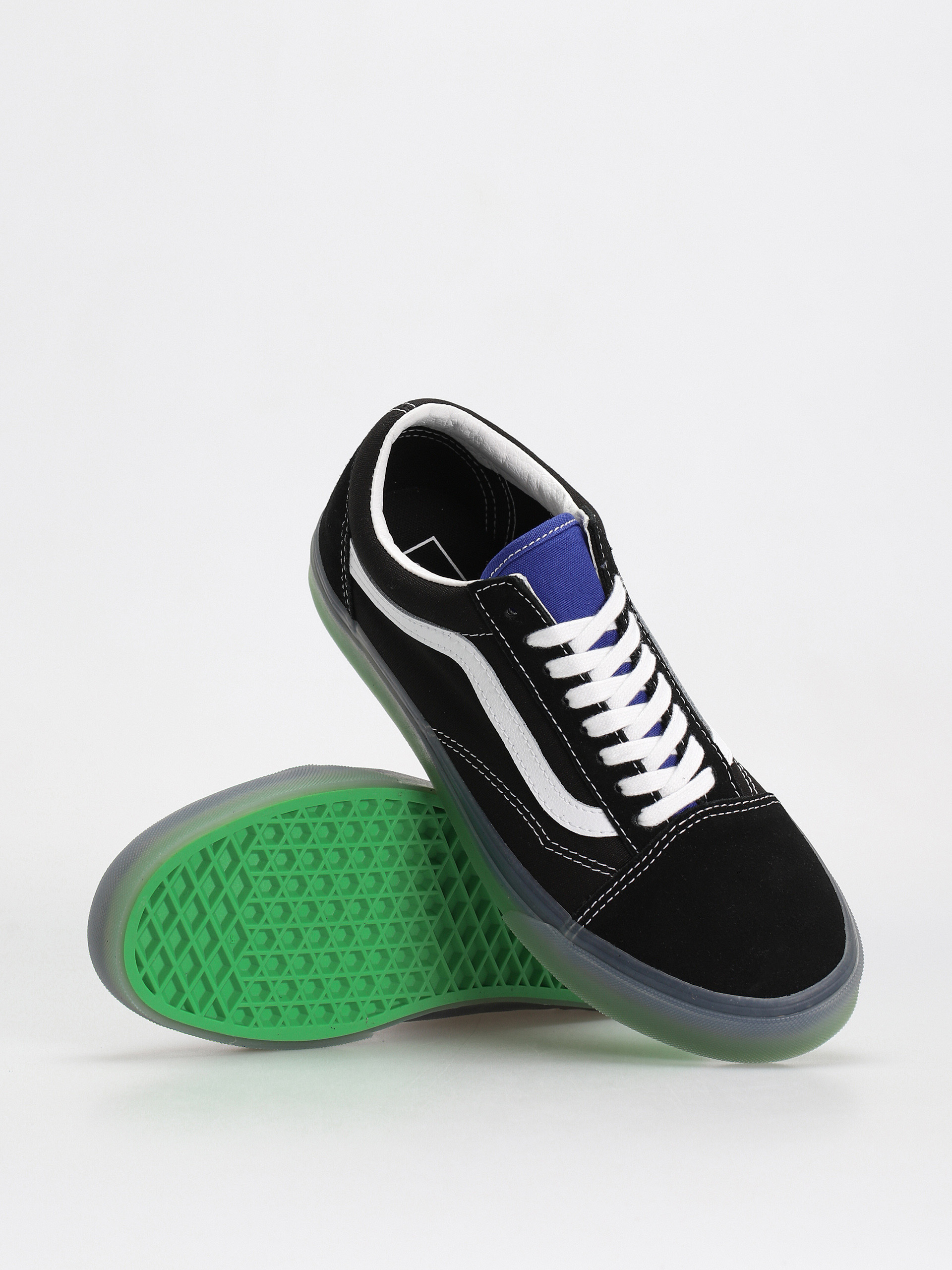 Buty Vans Old Skool (translucent black/blue)