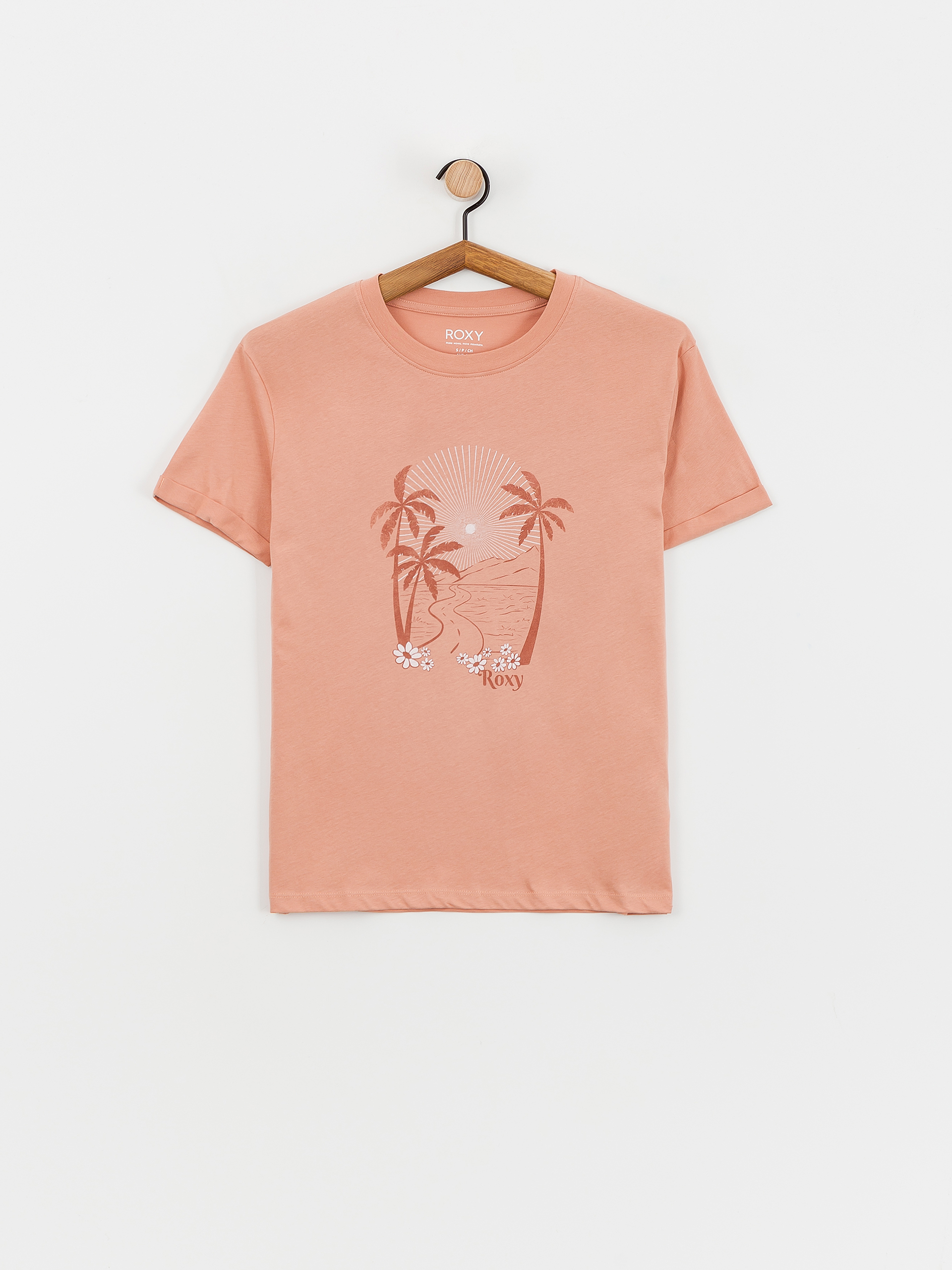 T-shirt Roxy Summer Fun C Wmn (cafe creme)