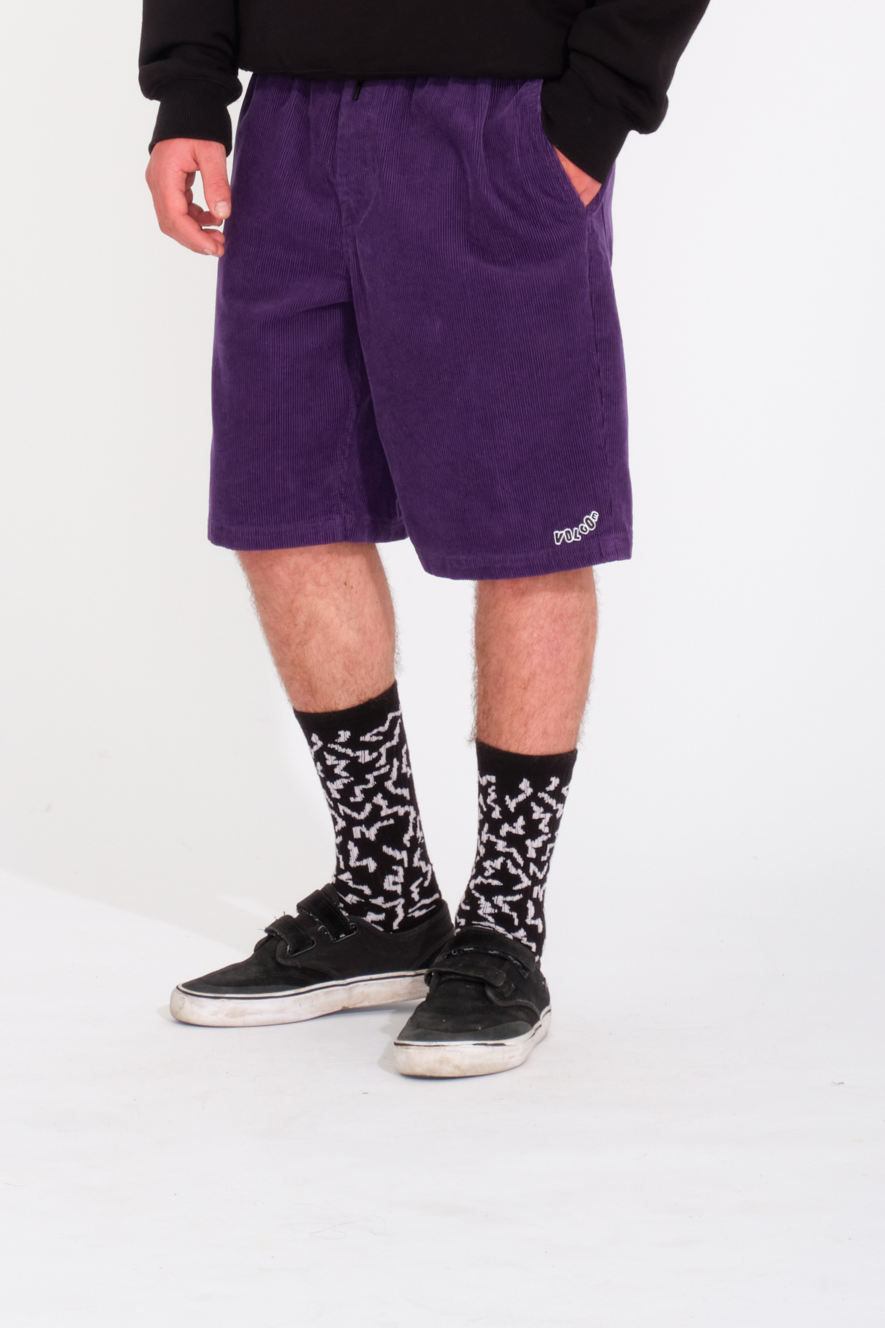 Skarpetki Volcom Asphalt Beach (black)