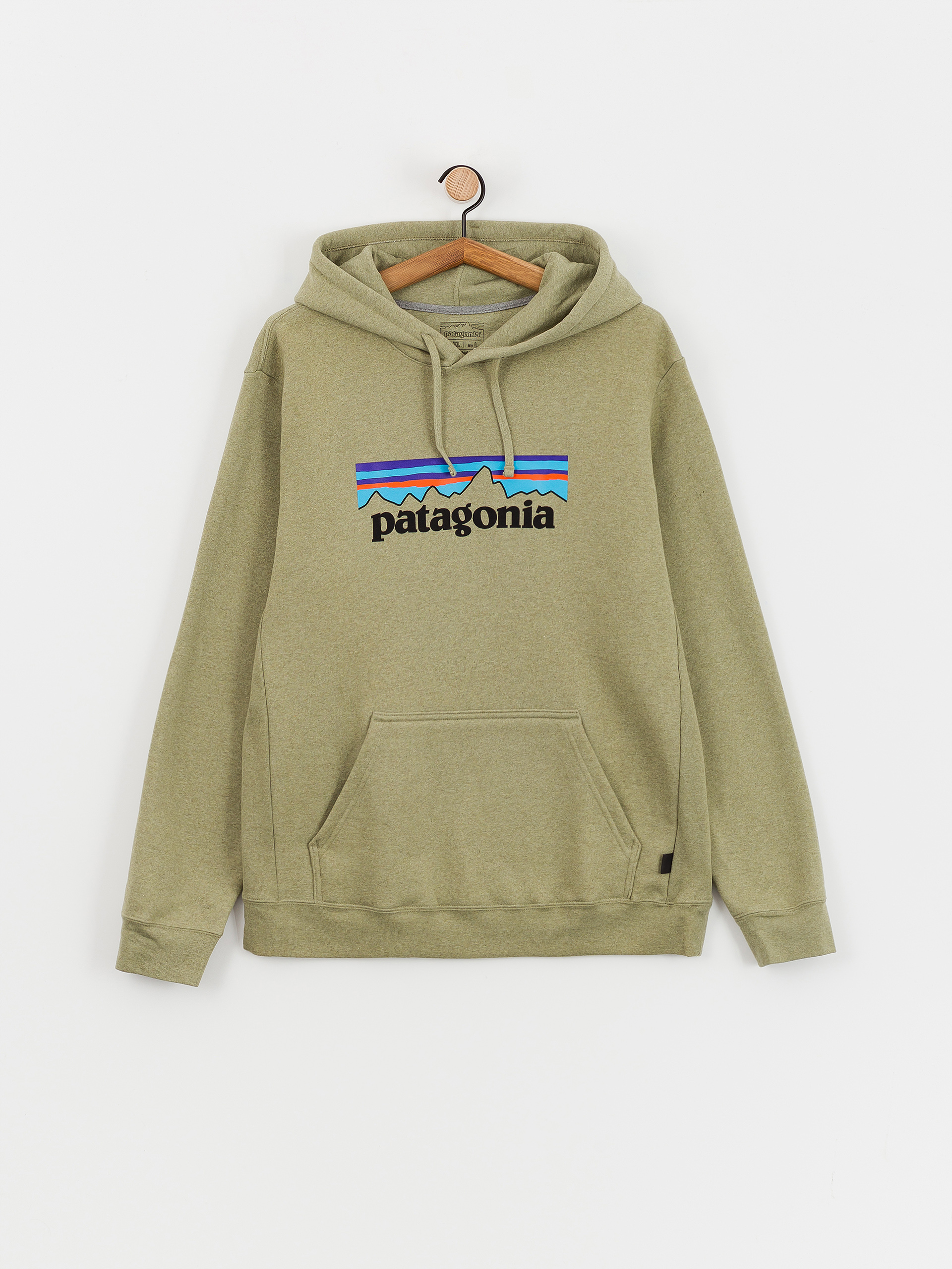 Bluza z kapturem Patagonia P-6 Logo Uprisal HD (buckhorn green)