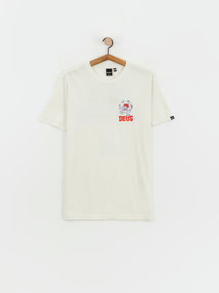 T-shirt Deus Ex Machina New Redline (vintage white)