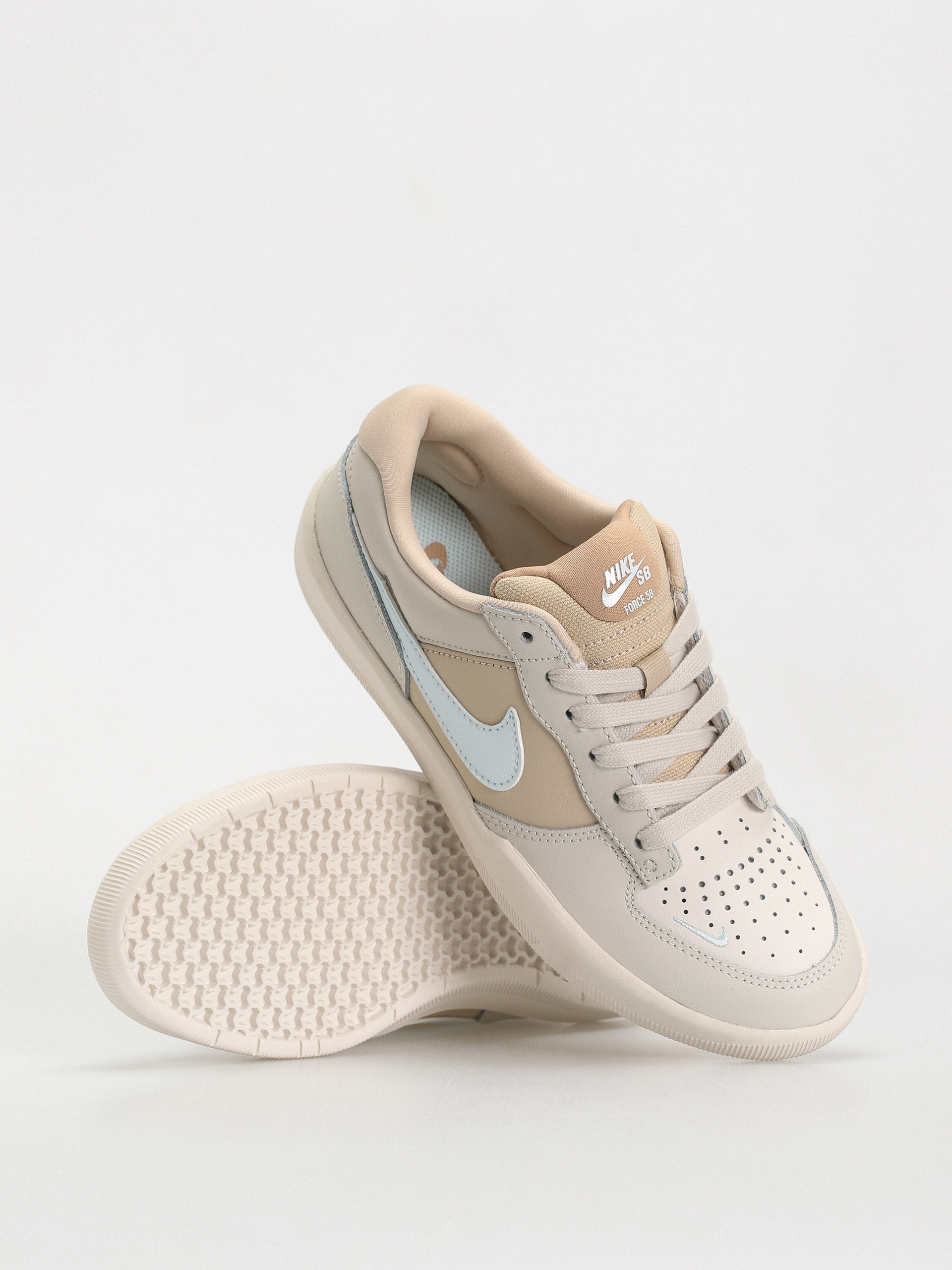 Buty Nike SB Force 58 Premium (light bone/glacier blue sanddrift hemp)