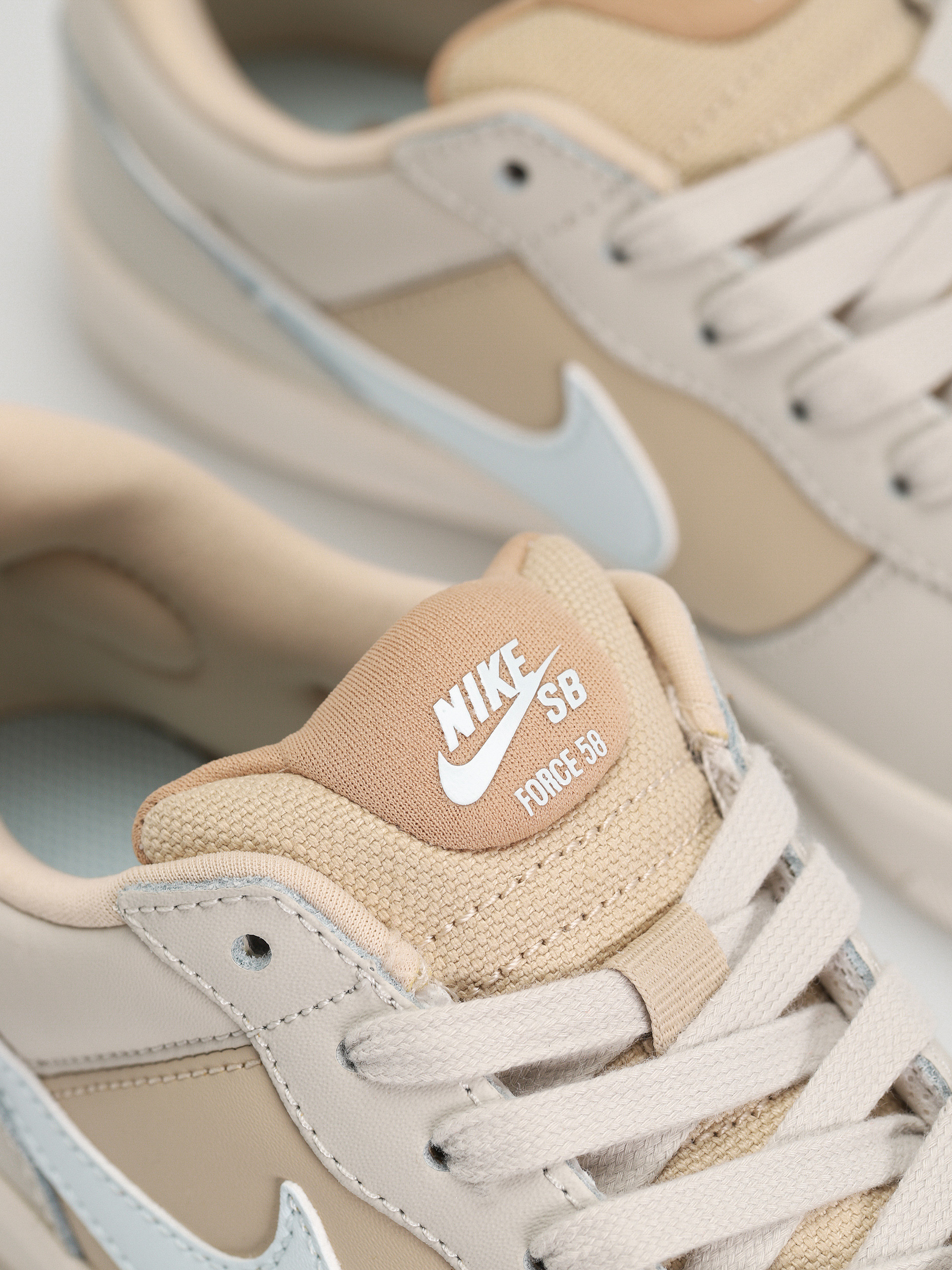 Buty Nike SB Force 58 Premium (light bone/glacier blue sanddrift hemp)