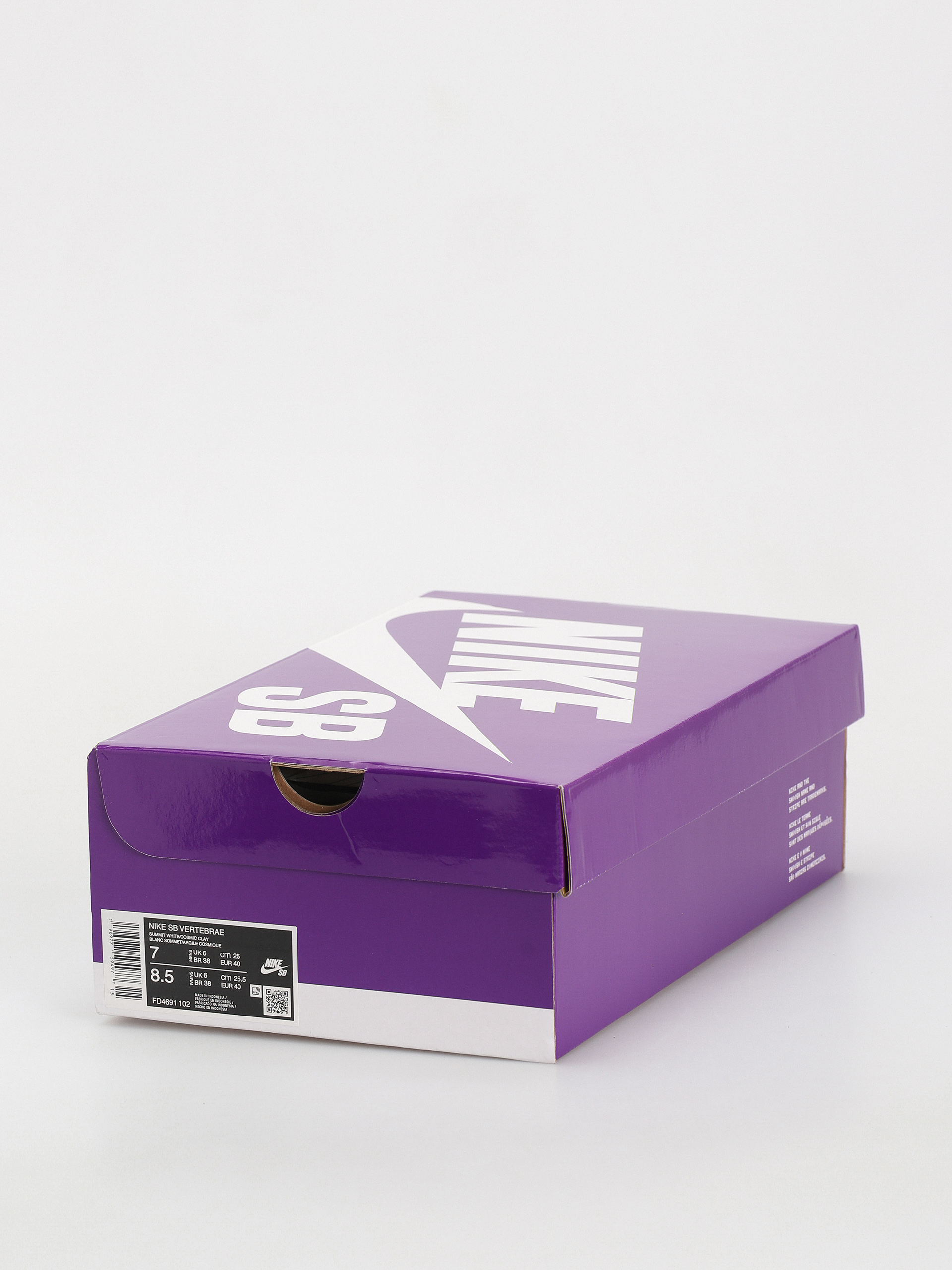 Buty Nike SB Vertebrae (summit white/cosmic clay platinum tint)