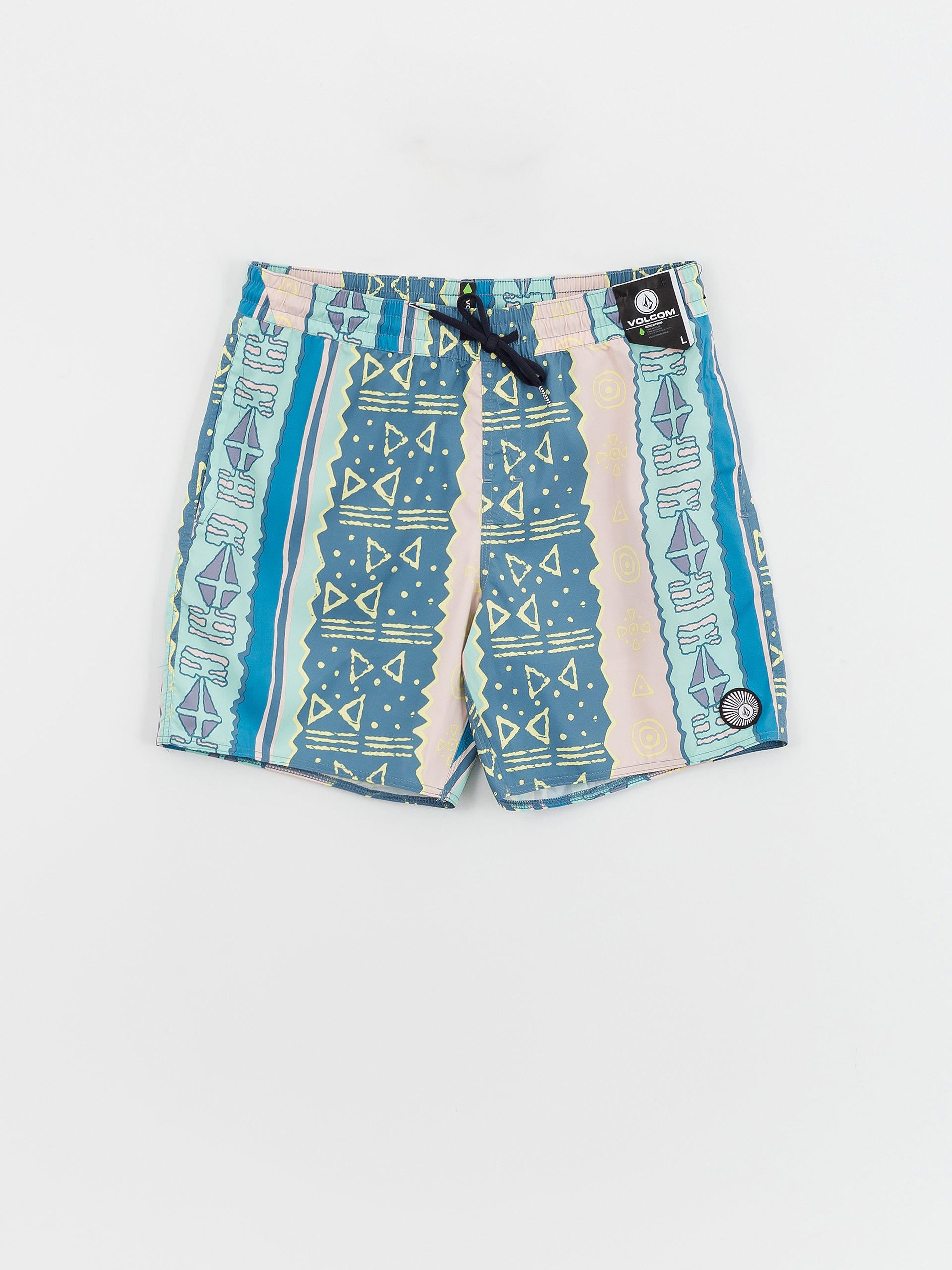 Szorty Volcom Lido Print 17 (crete blue)