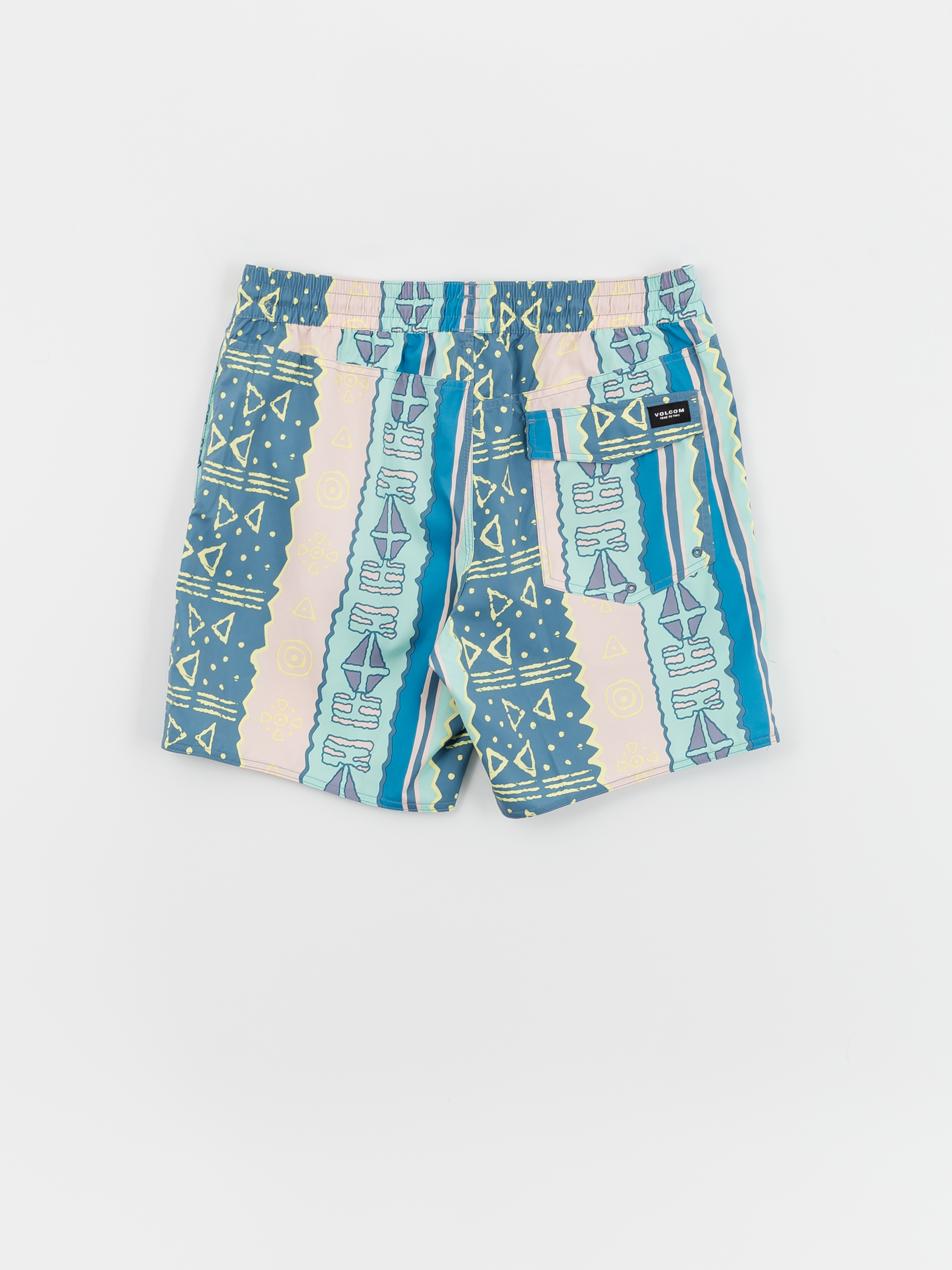 Szorty Volcom Lido Print 17 (crete blue)
