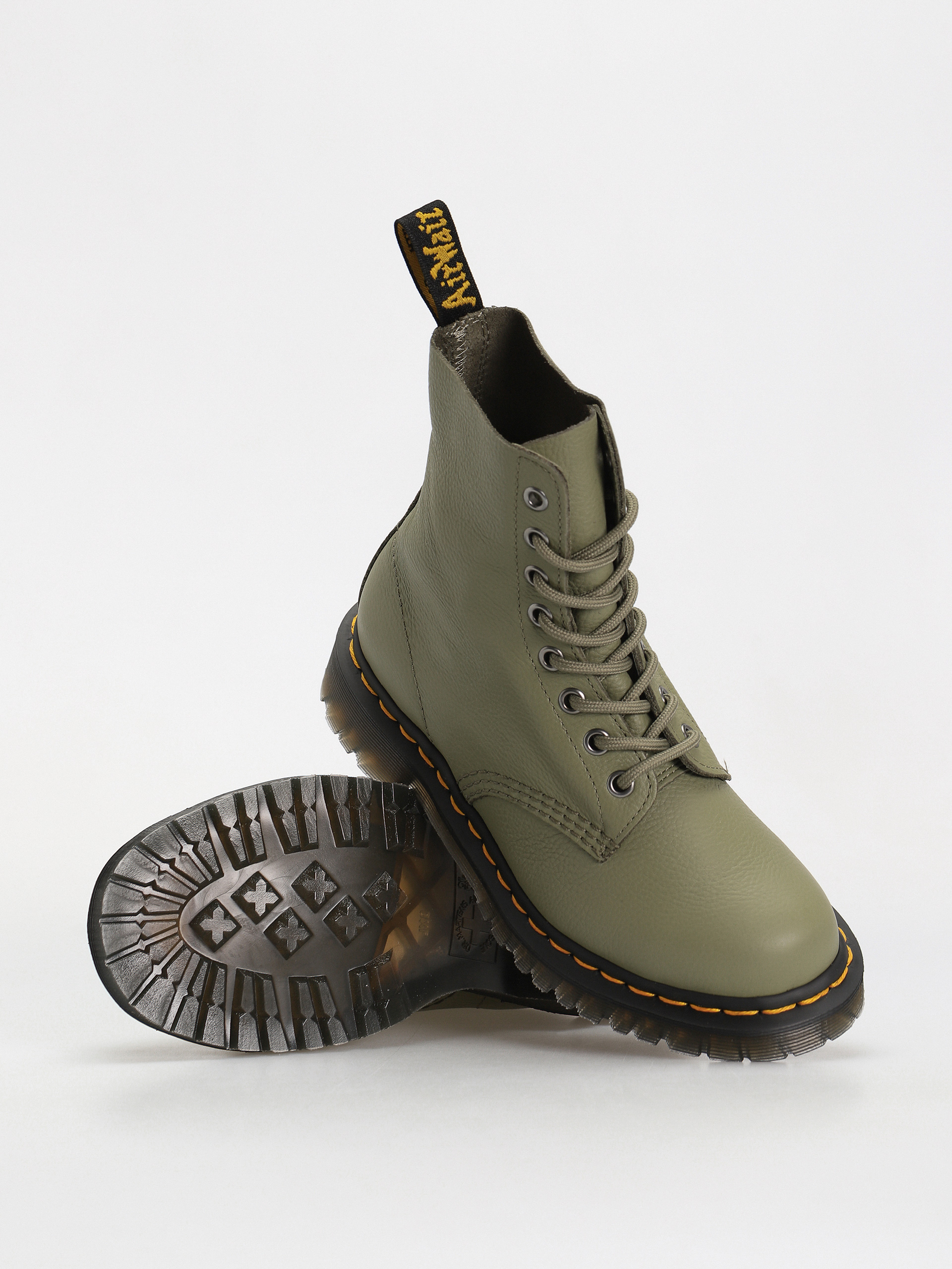 Buty Dr. Martens 1460 Pascal Wmn (muted olive virginia)
