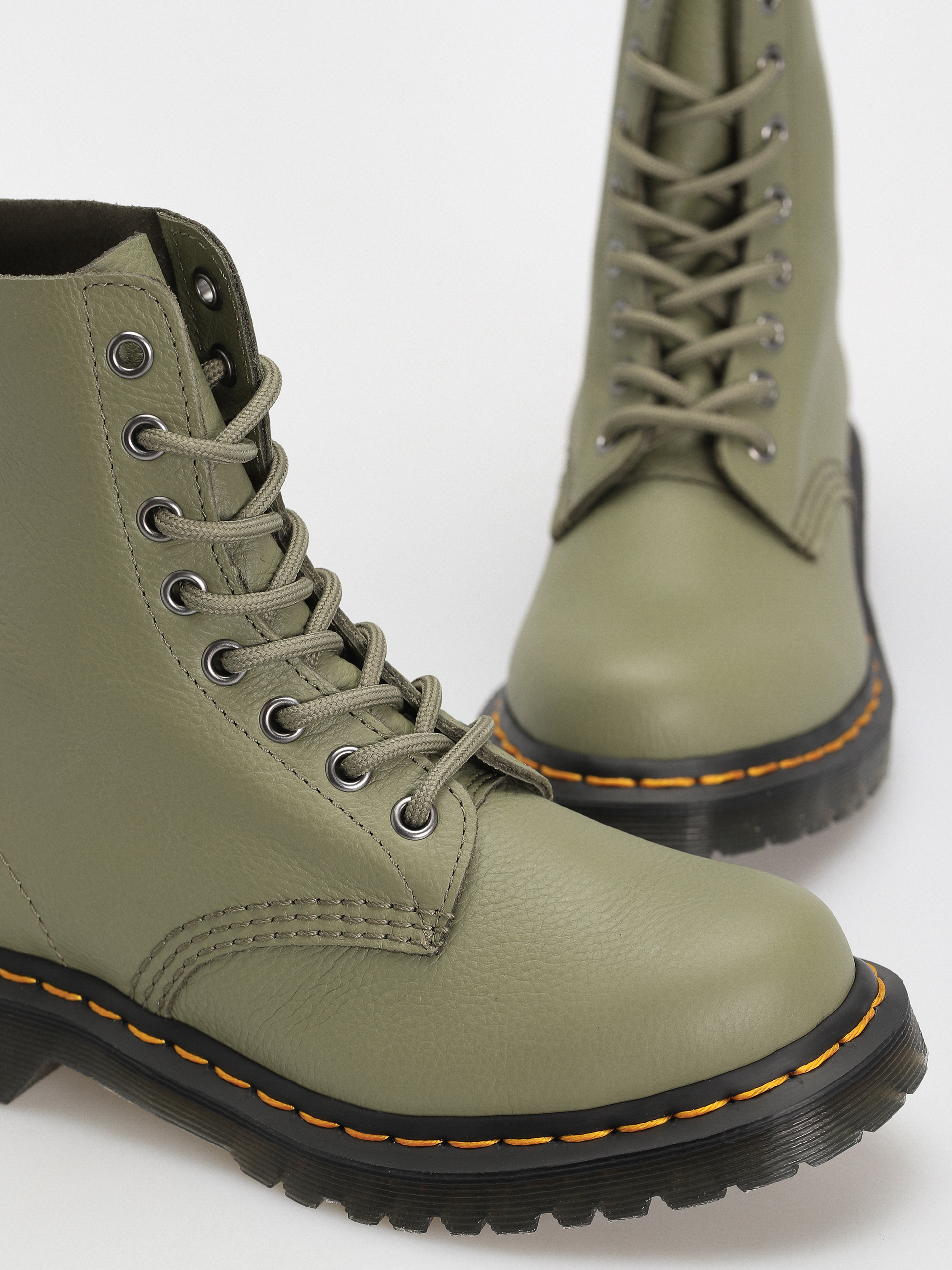 Buty Dr. Martens 1460 Pascal Wmn (muted olive virginia)