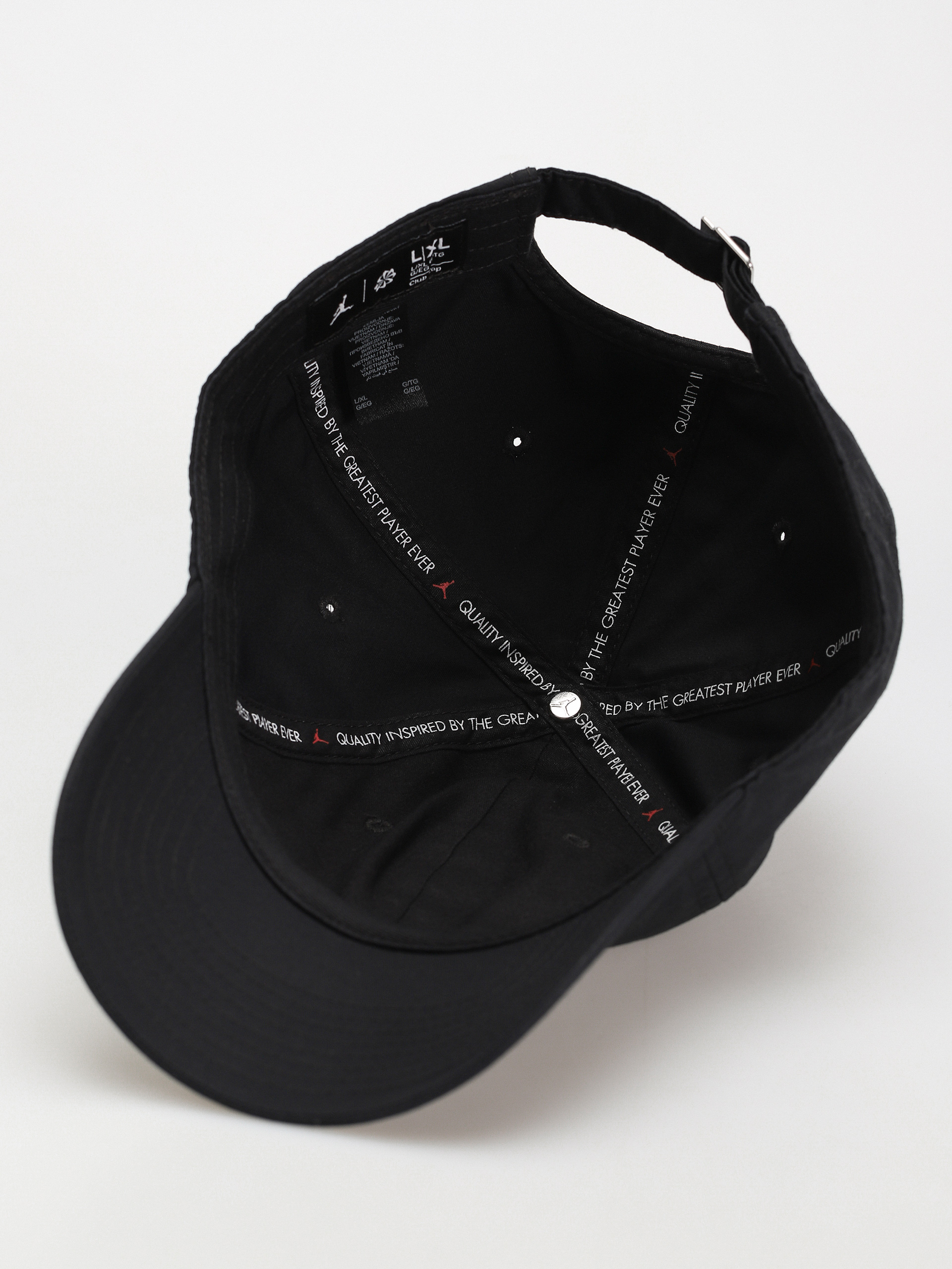 Czapka z daszkiem Jordan Club Cap (black/black)