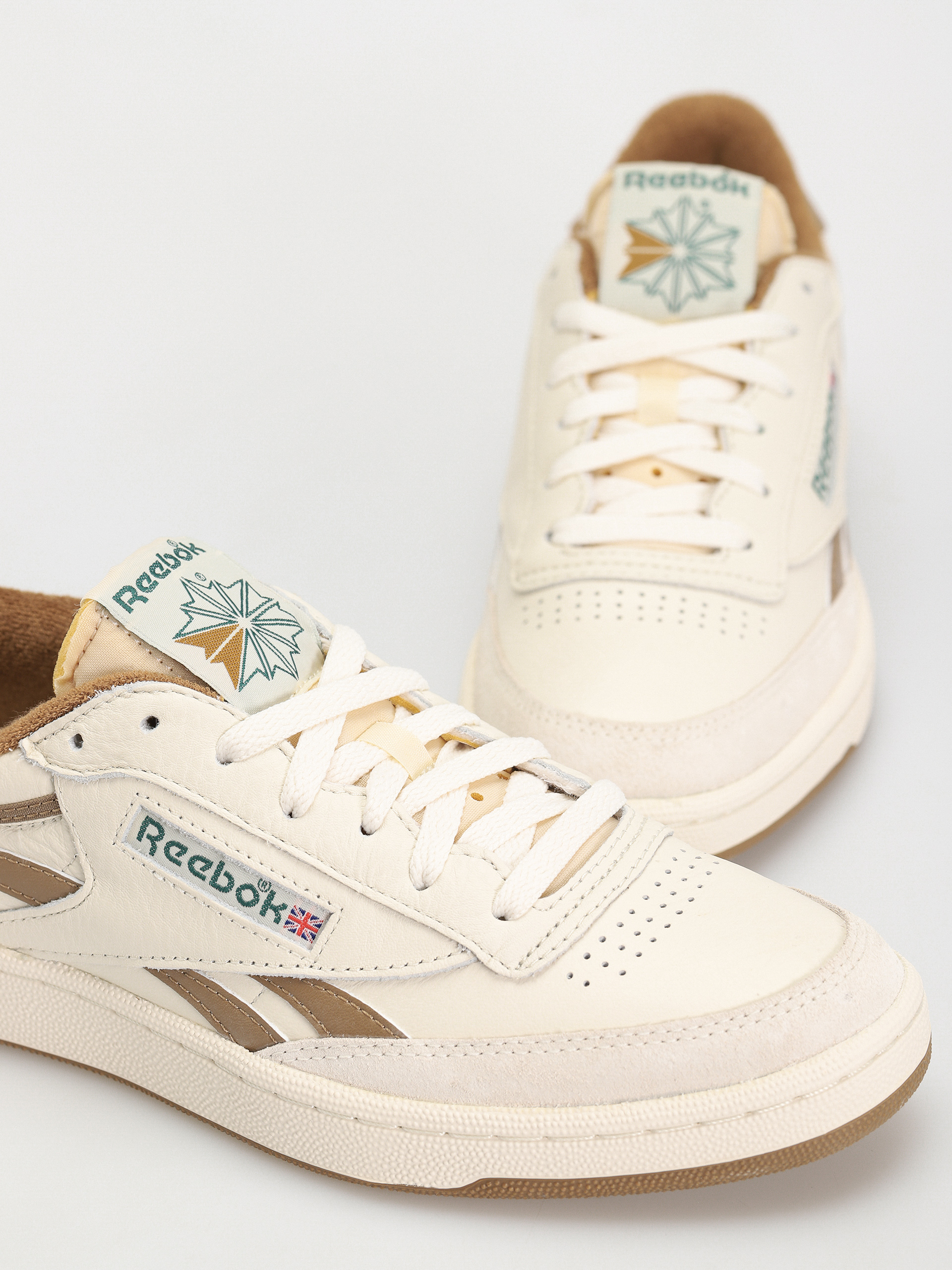Buty Reebok Club C Revenge Vintage (vintagechalk/trekbrown/darkgrn)