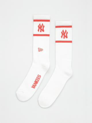 Skarpetki New Era MLB Crew New York Yankees (white/red)