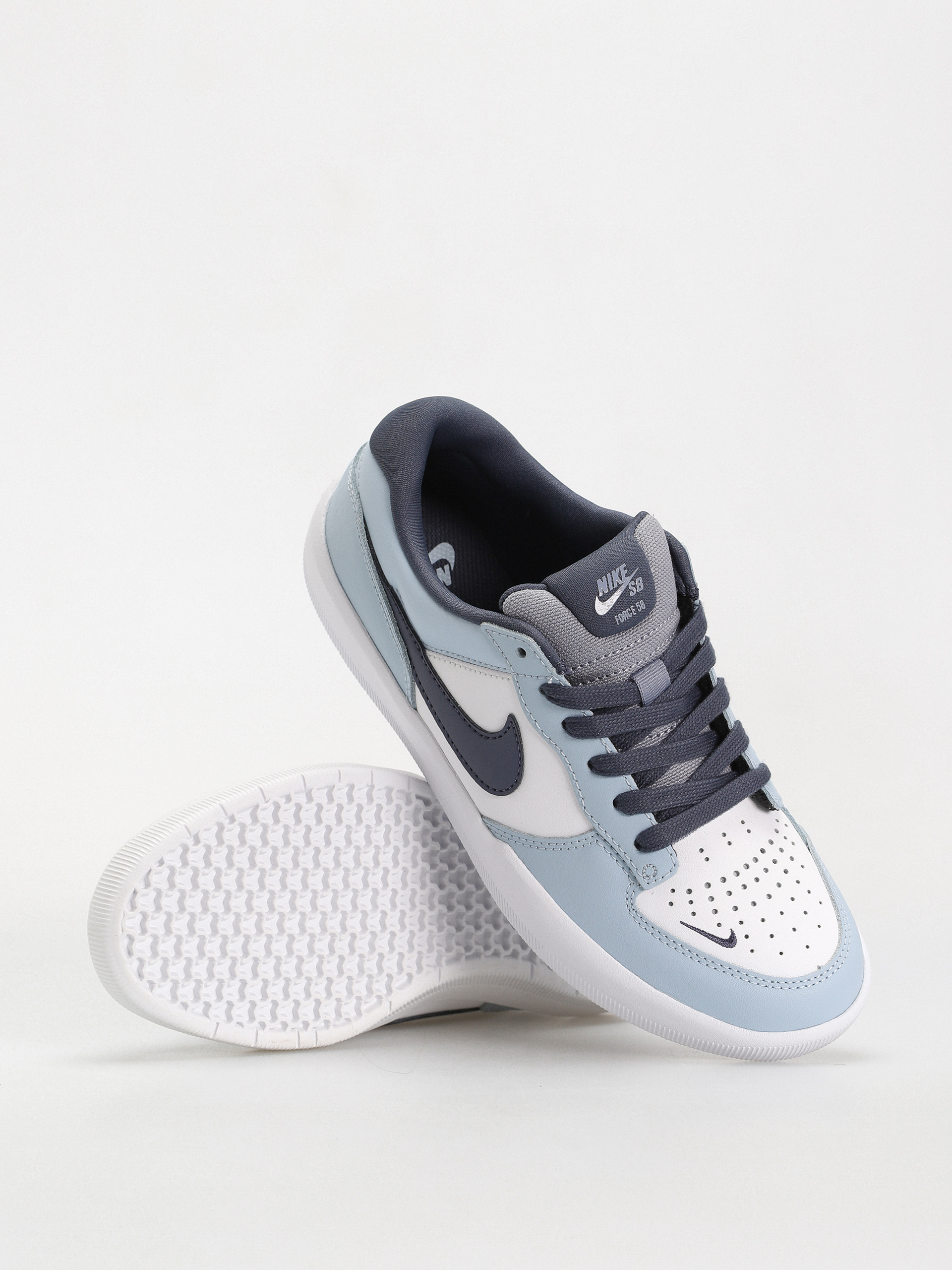 Buty Nike SB Force 58 Prm L (white/thunder blue white ashen slate)