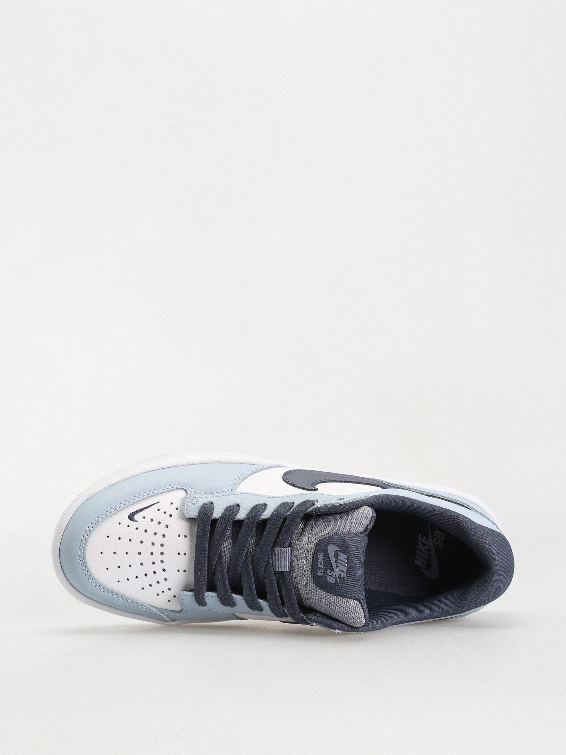 Buty Nike SB Force 58 Prm L (white/thunder blue white ashen slate)