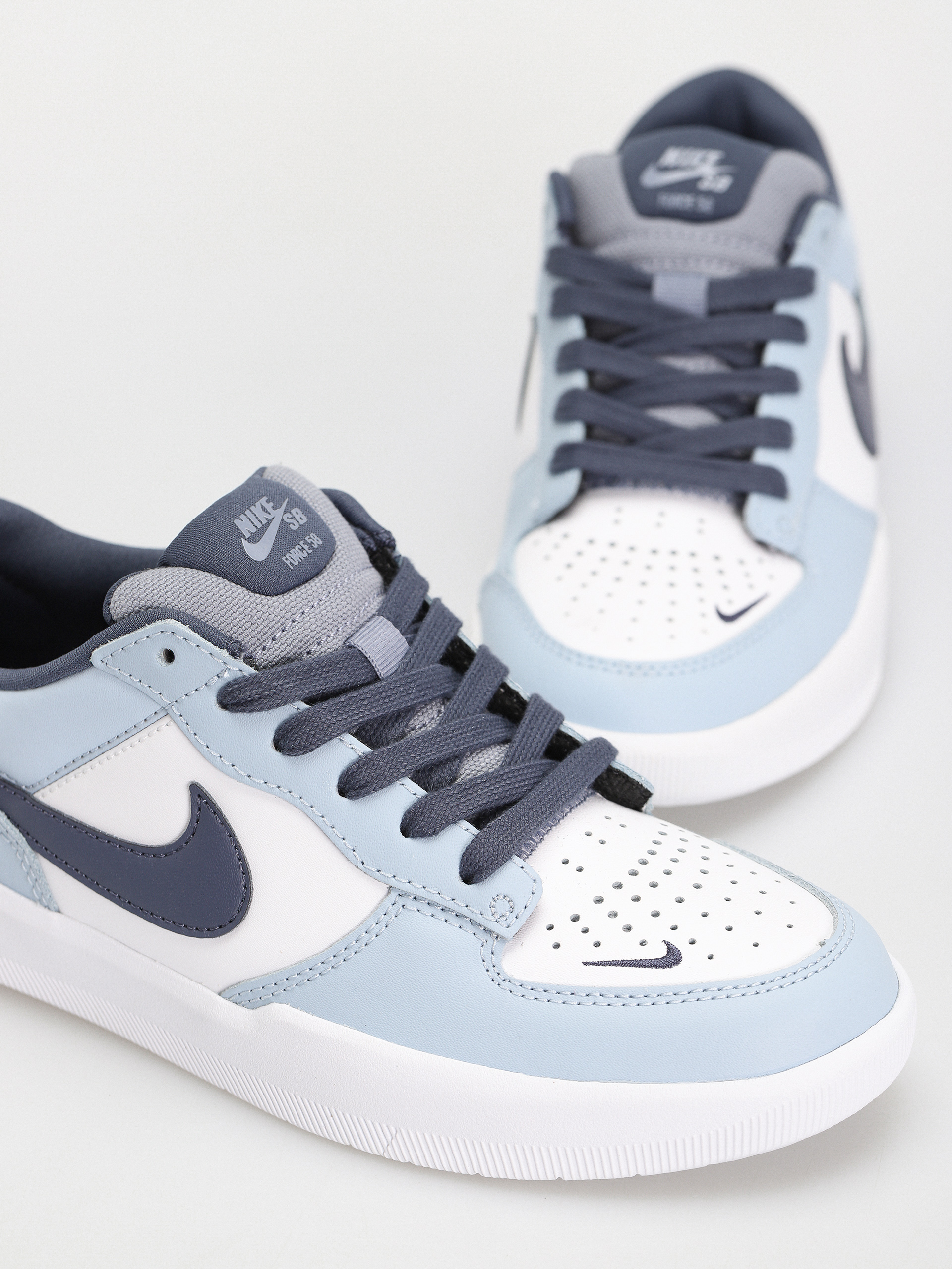 Buty Nike SB Force 58 Prm L (white/thunder blue white ashen slate)