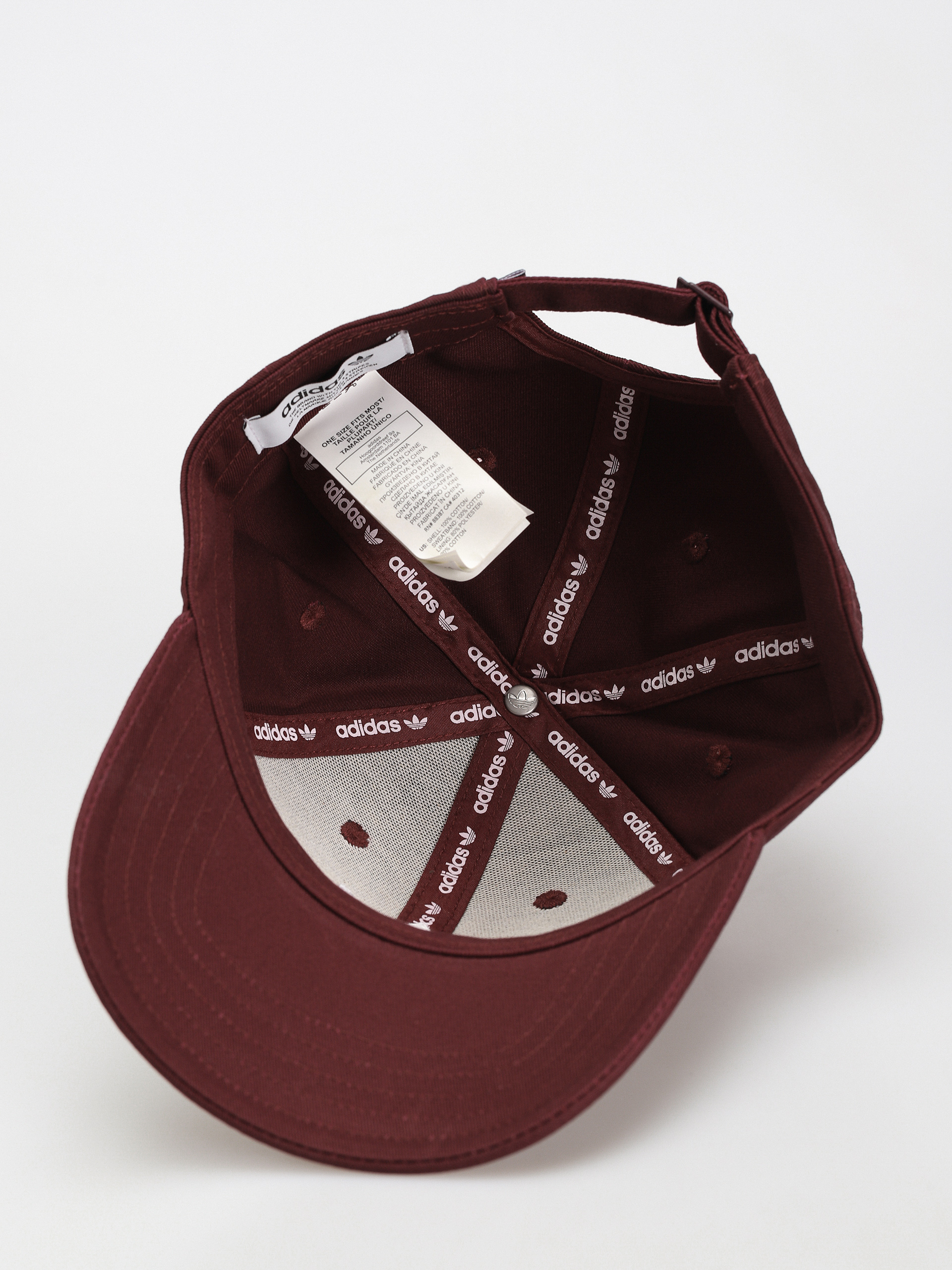 Czapka z daszkiem adidas Originals Baseb Classre ZD (maroon/white)