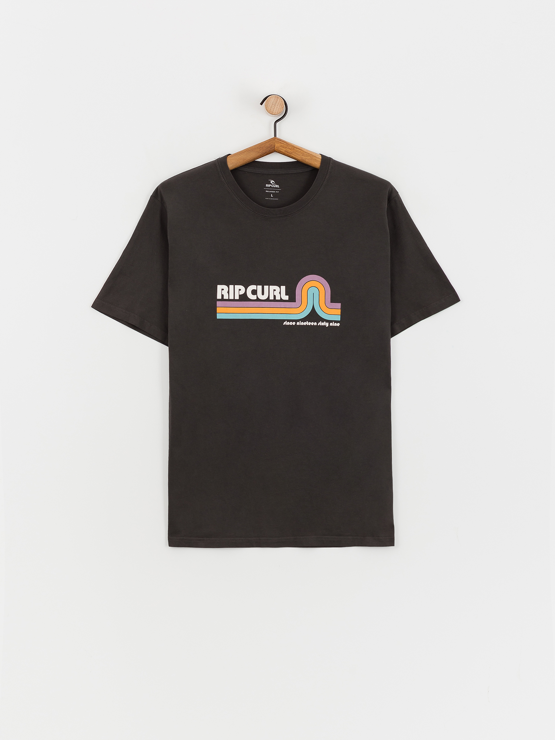 T-shirt Rip Curl Surf Revival Mumma (washed black)