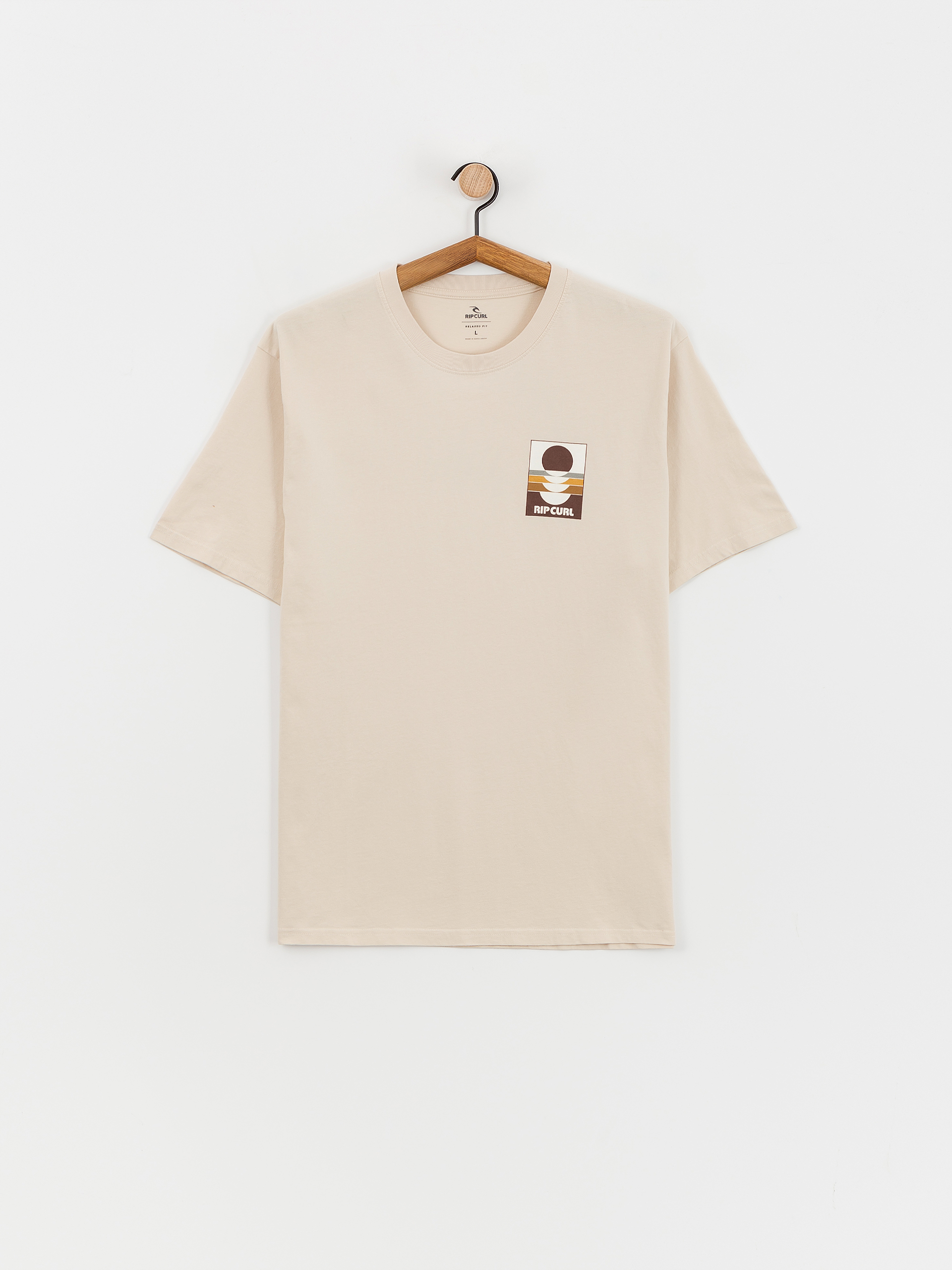 T-shirt Rip Curl Surf Revivial Peaking (vintage white)