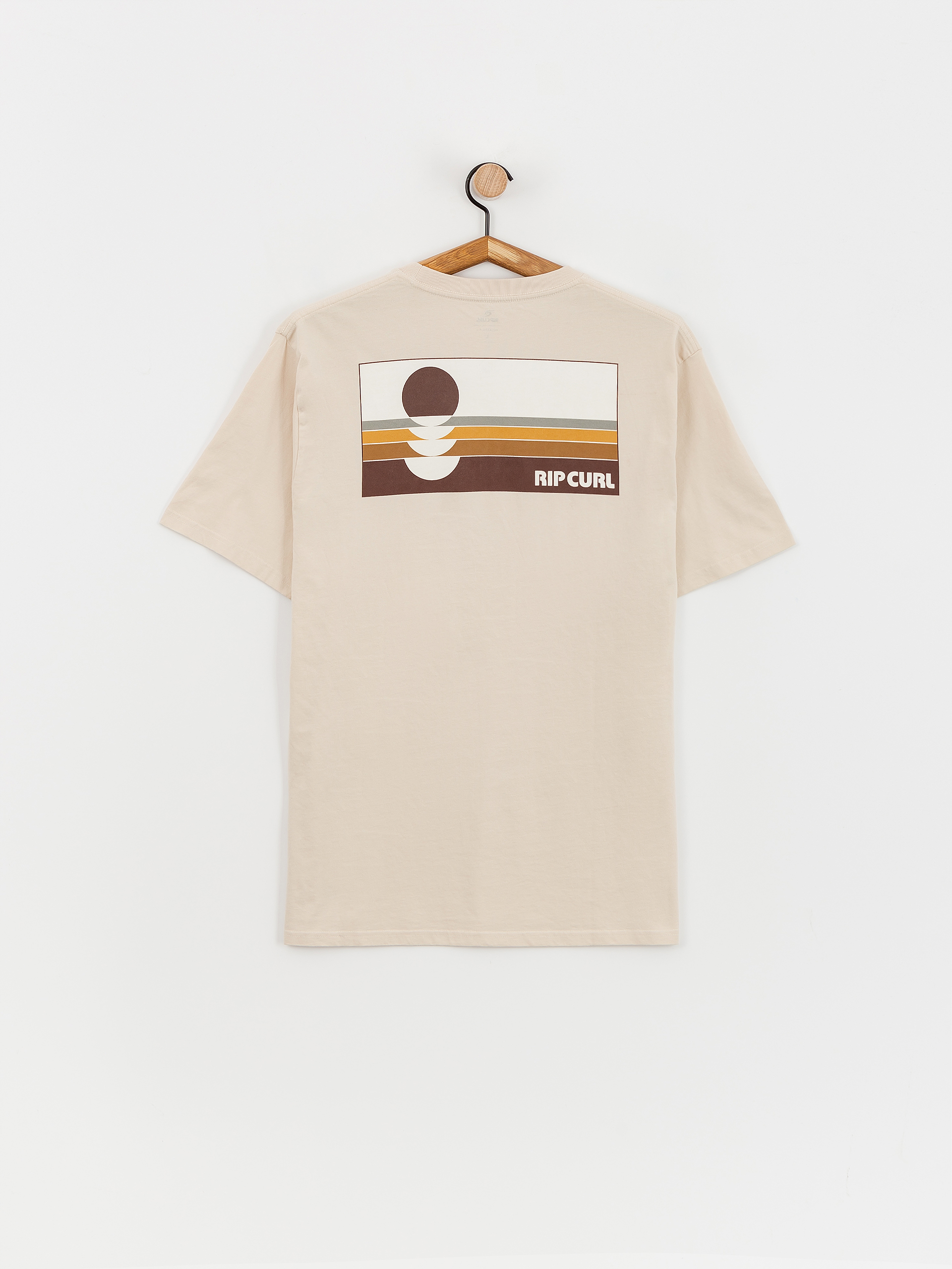 T-shirt Rip Curl Surf Revivial Peaking (vintage white)