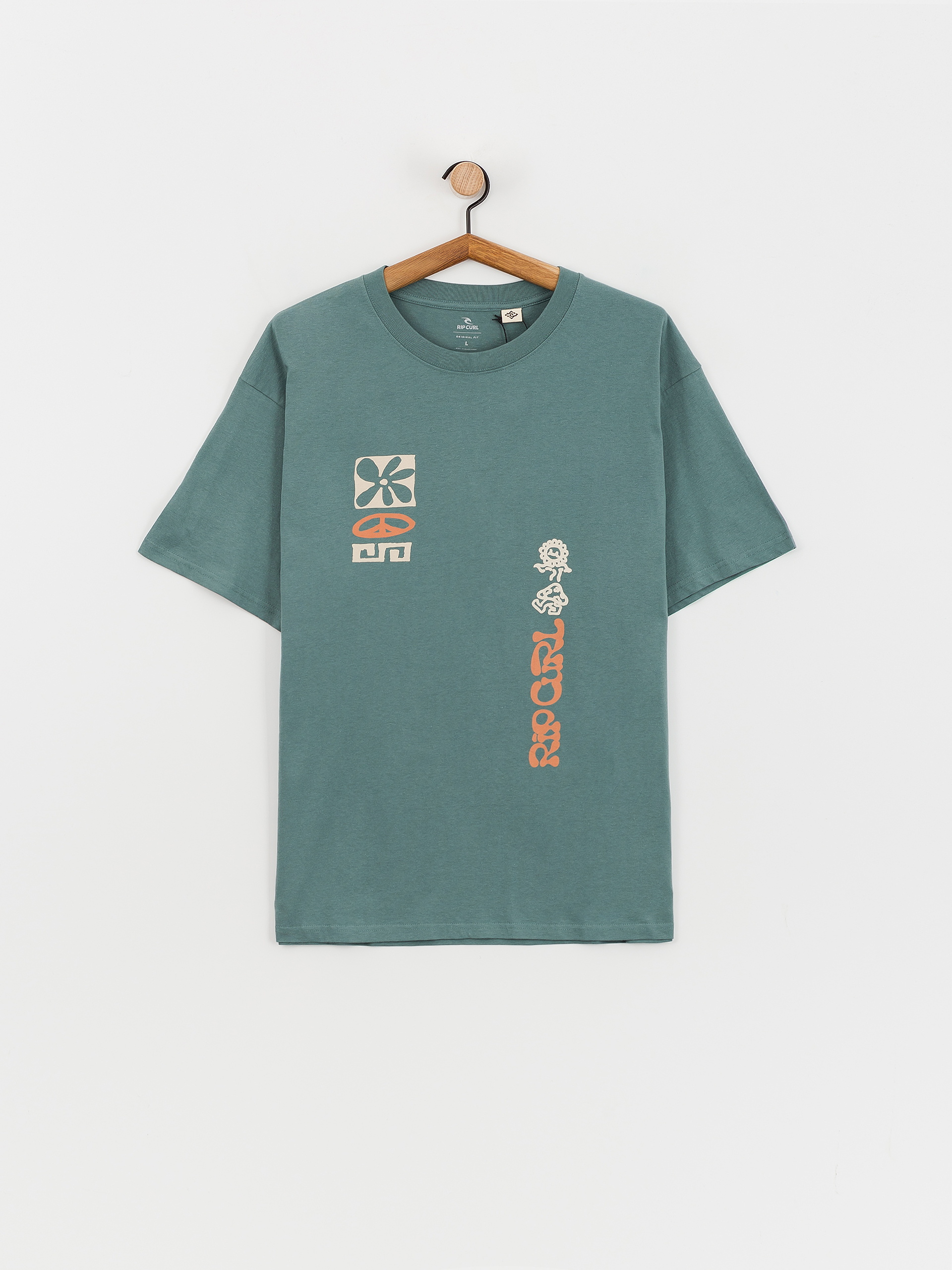 T-shirt Rip Curl Swc Power Plants (blue stone)