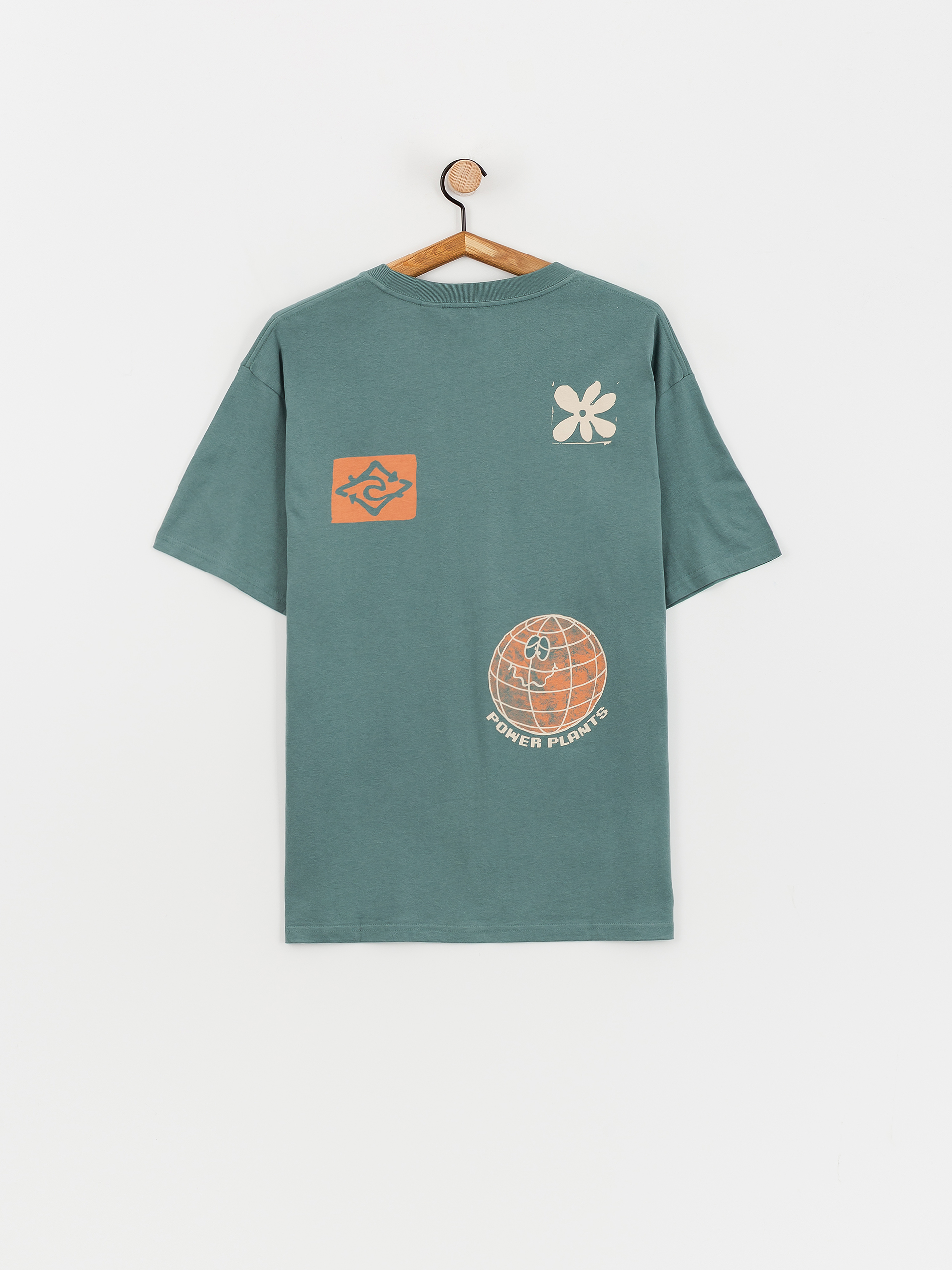 T-shirt Rip Curl Swc Power Plants (blue stone)