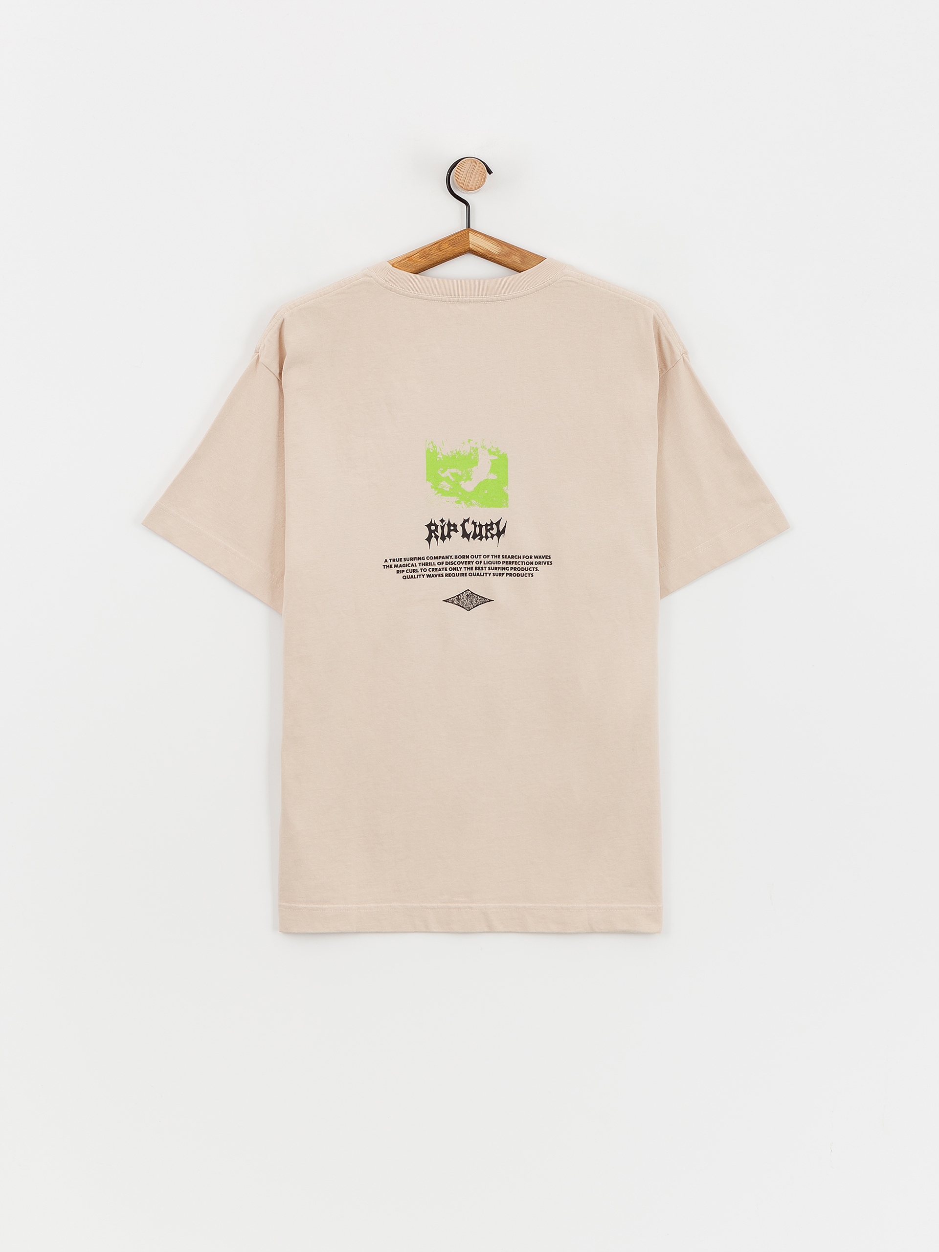 T-shirt Rip Curl Qsp Metal Core (vintage white)