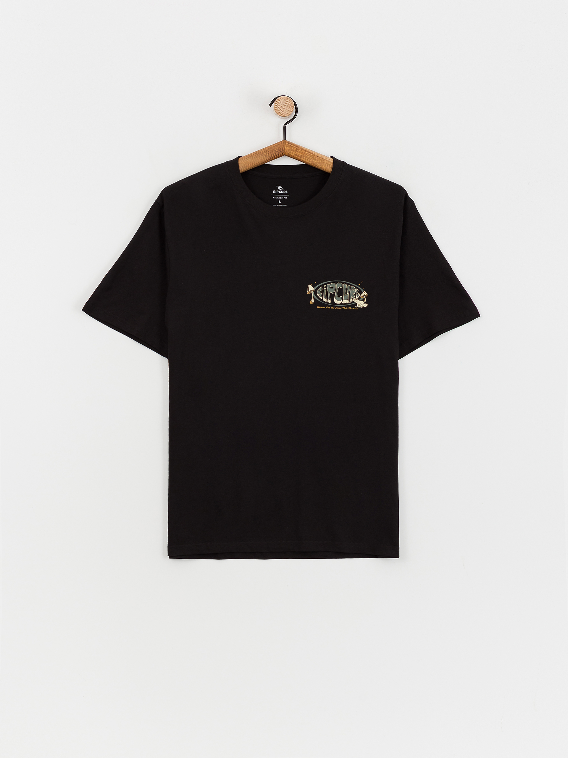 T-shirt Rip Curl Mason Pipeliner (black)