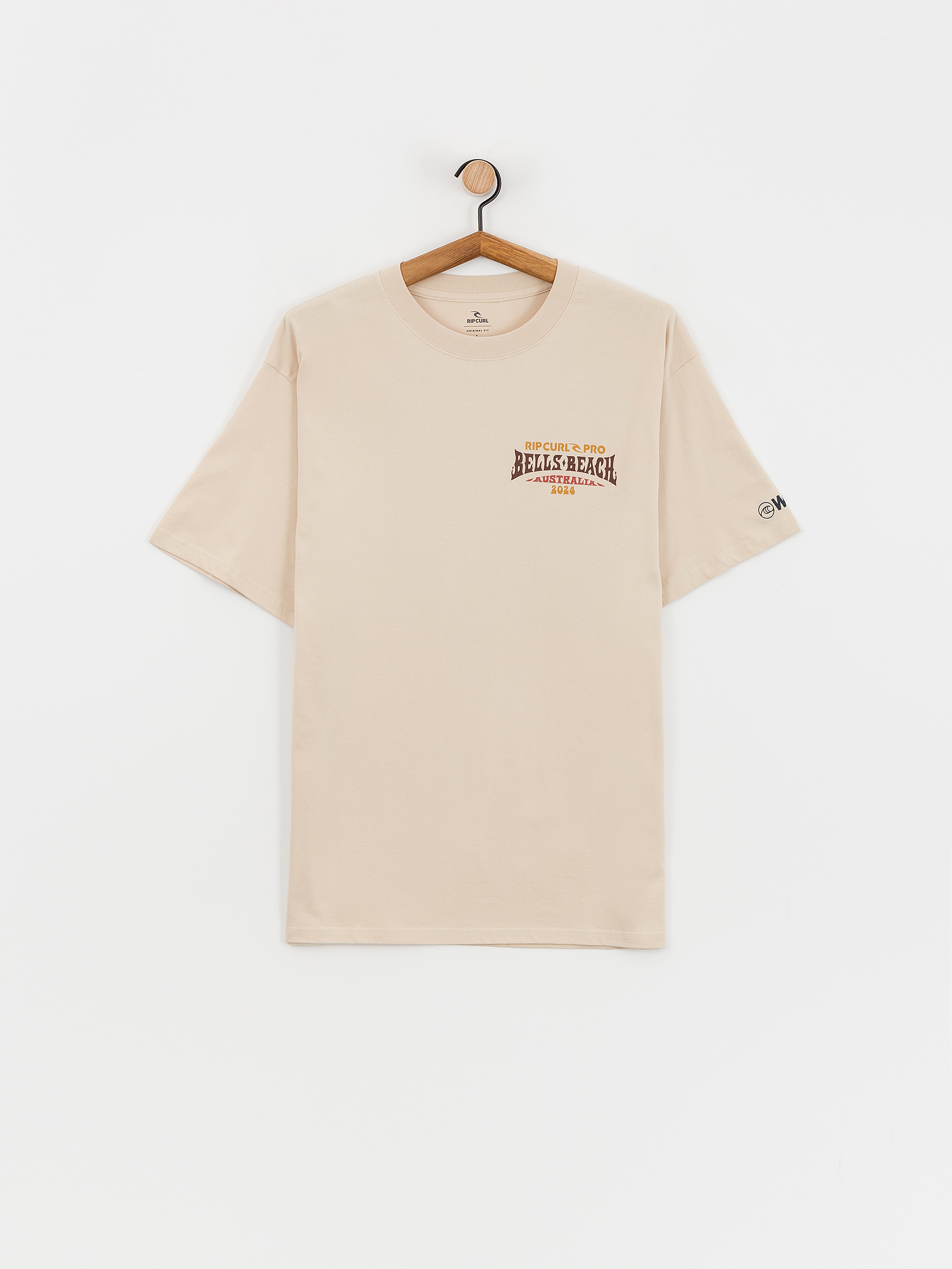 T-shirt Rip Curl Rip Curl Pro 24 Line Up (vintage white)