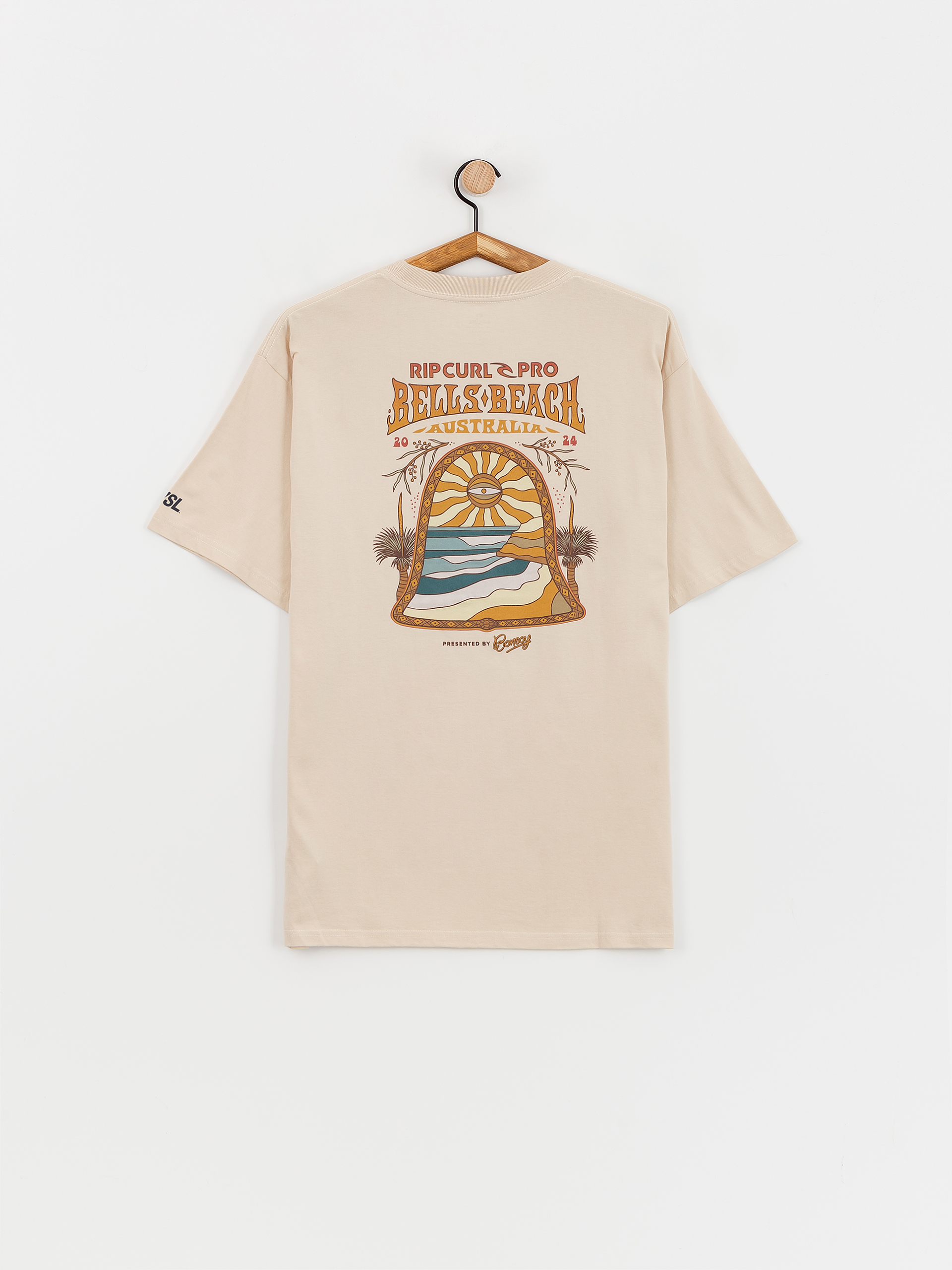 T-shirt Rip Curl Rip Curl Pro 24 Line Up (vintage white)