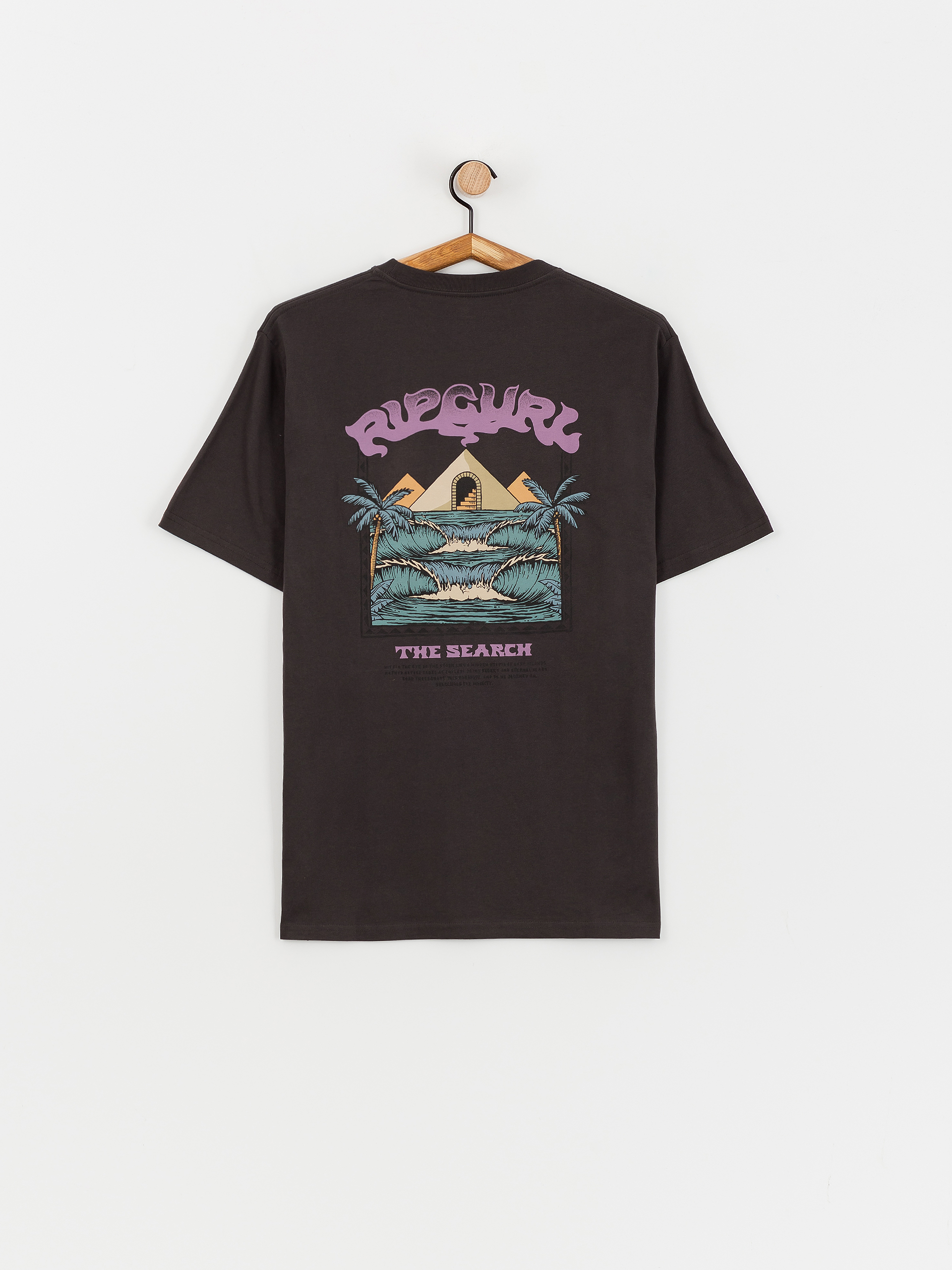 T-shirt Rip Curl The Sphinx (washed black)
