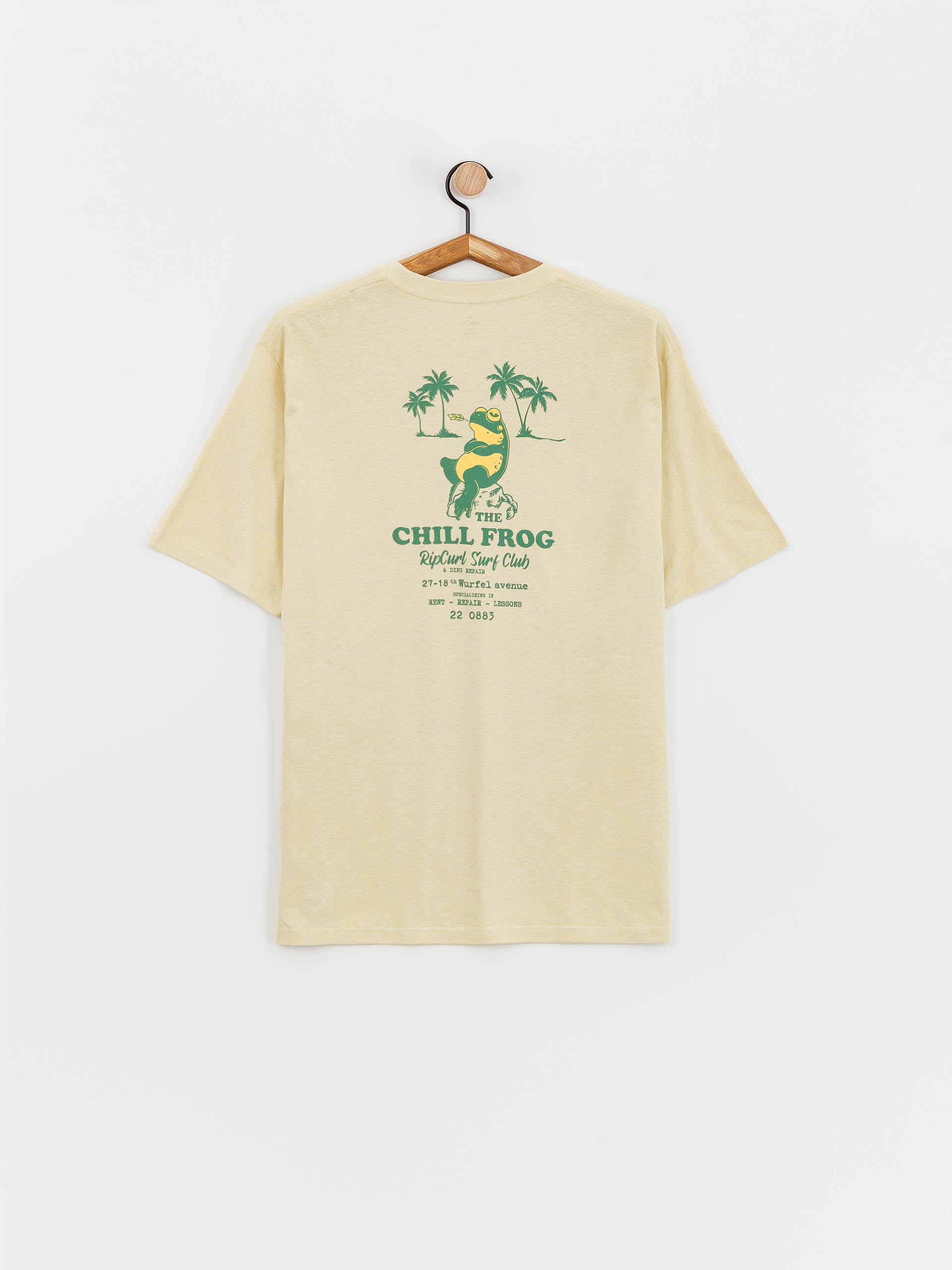 T-shirt Rip Curl Shaper Avenue (vintage yellow)