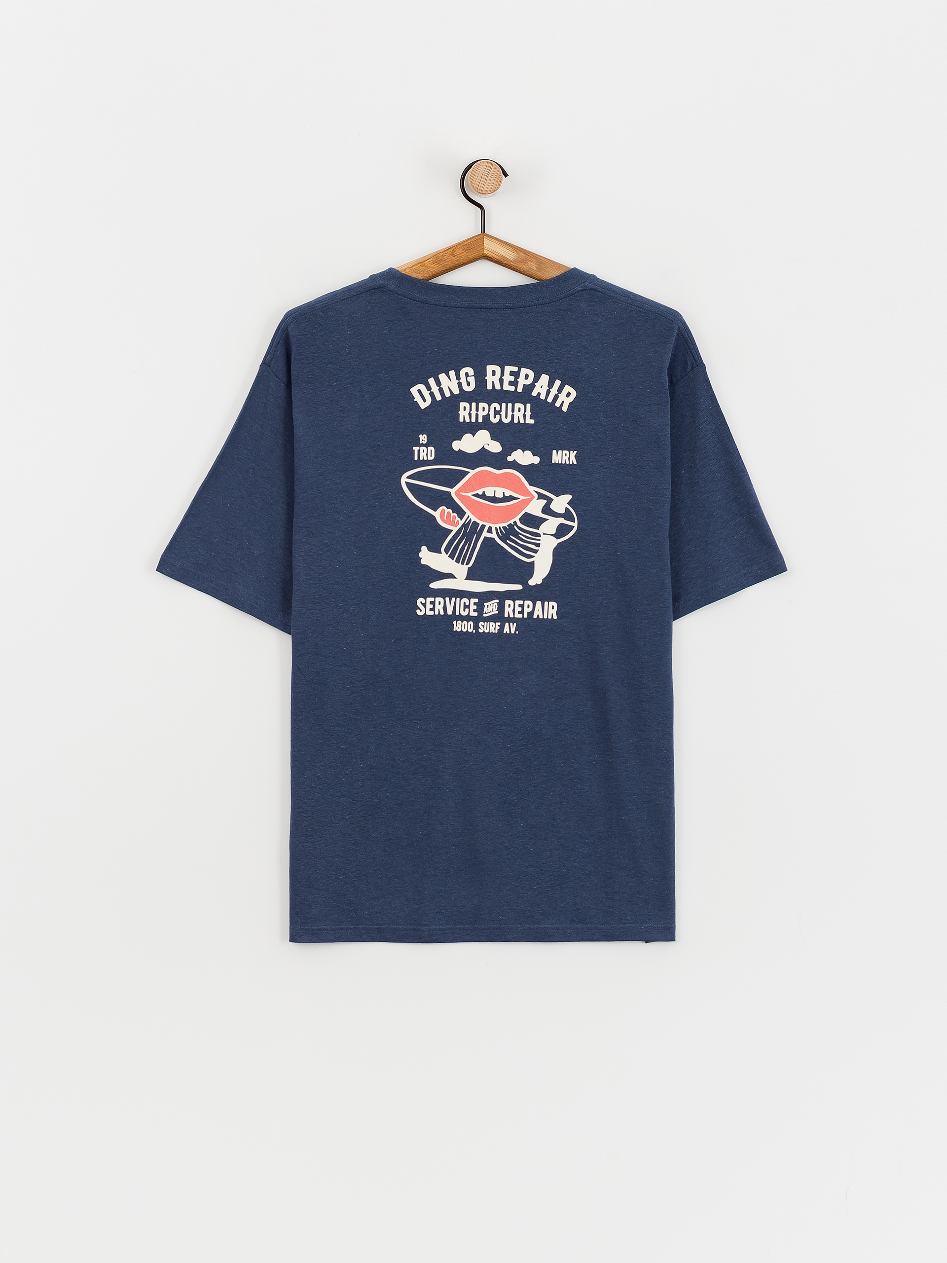 T-shirt Rip Curl Shaper Avenue (washed navy)