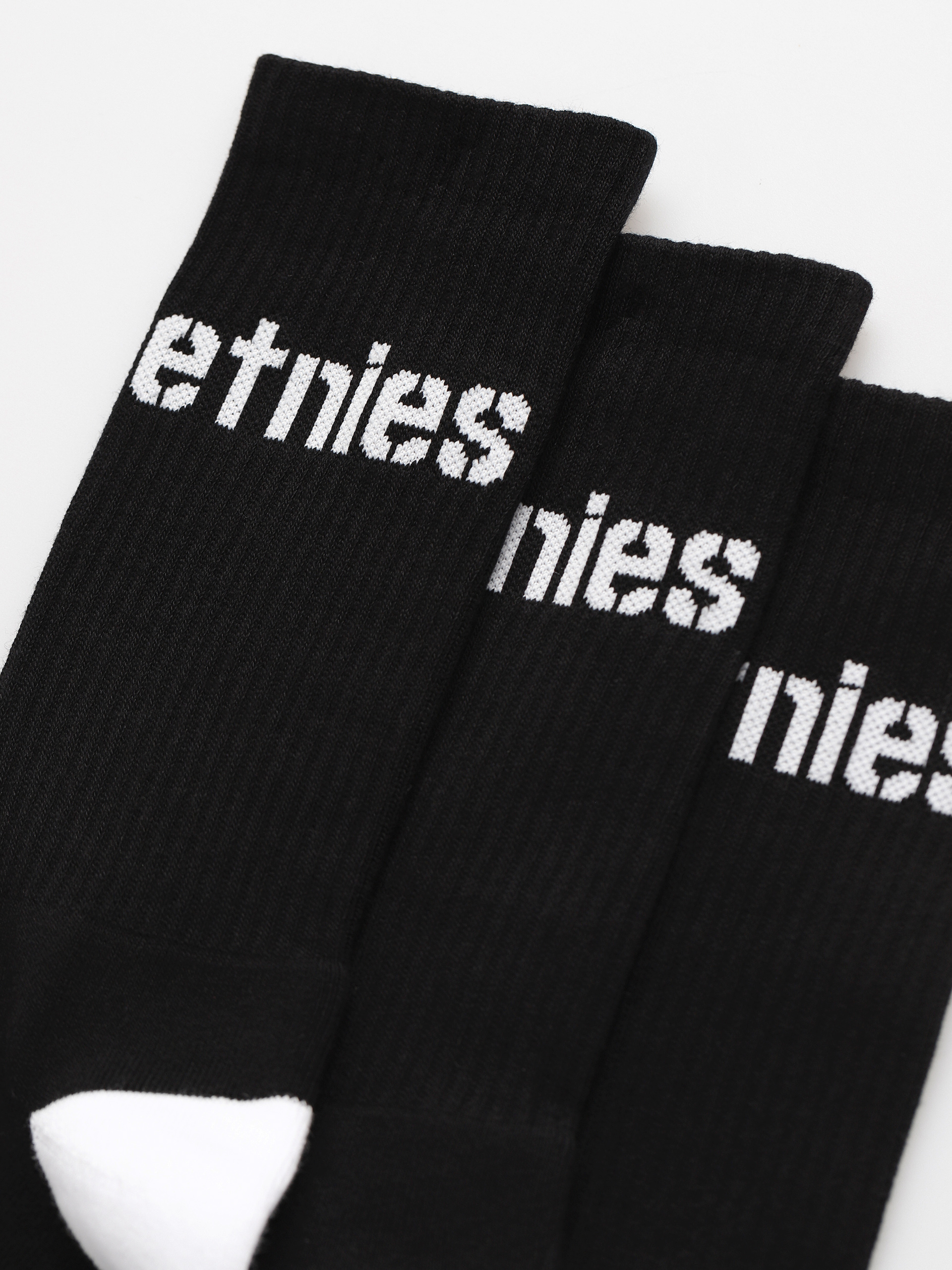 Skarpetki Etnies Stencil Icon  Sock 3 Pck (black)