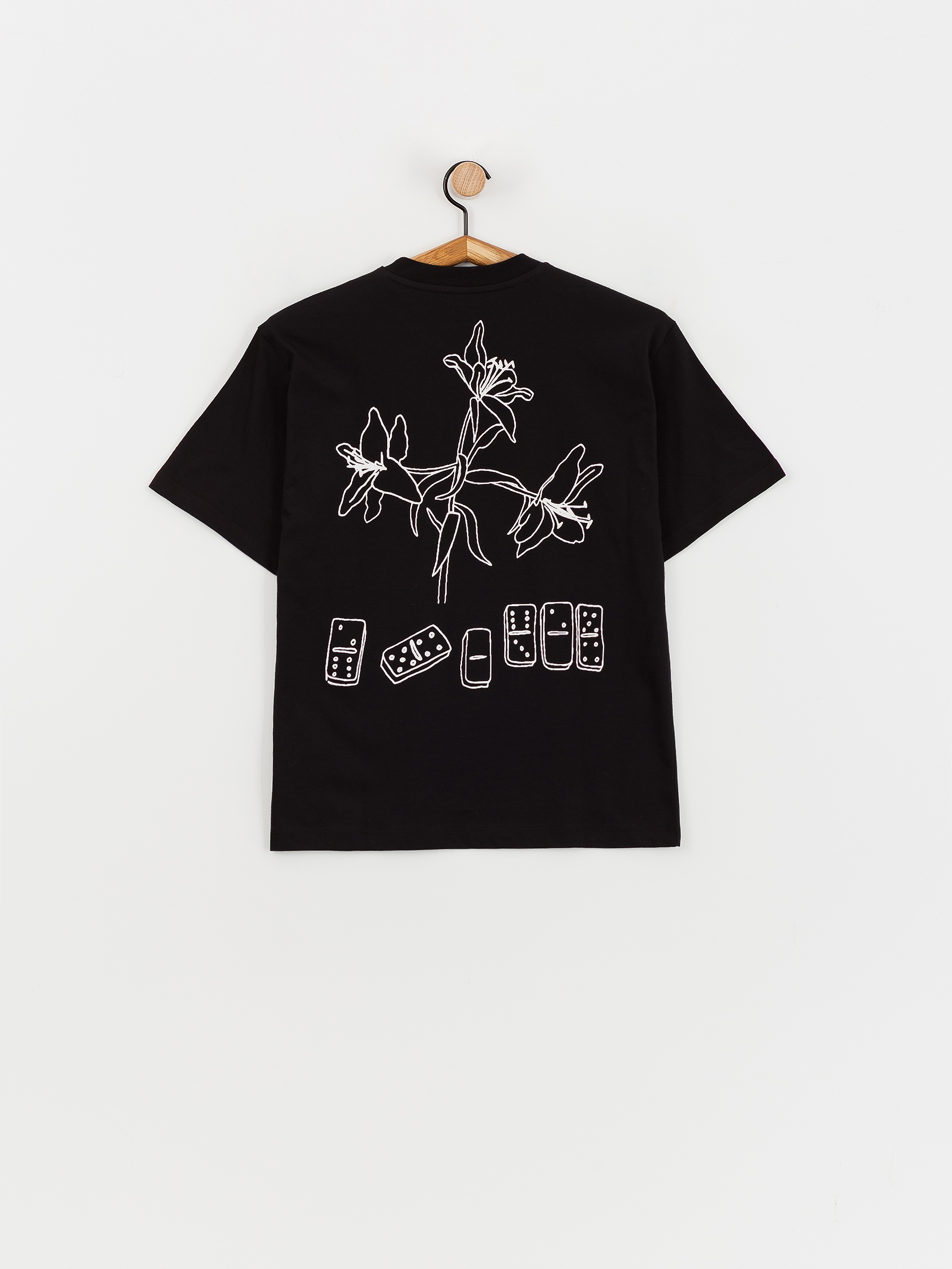 T-shirt Carhartt WIP Isis Maria Lunch Wmn (black/white)