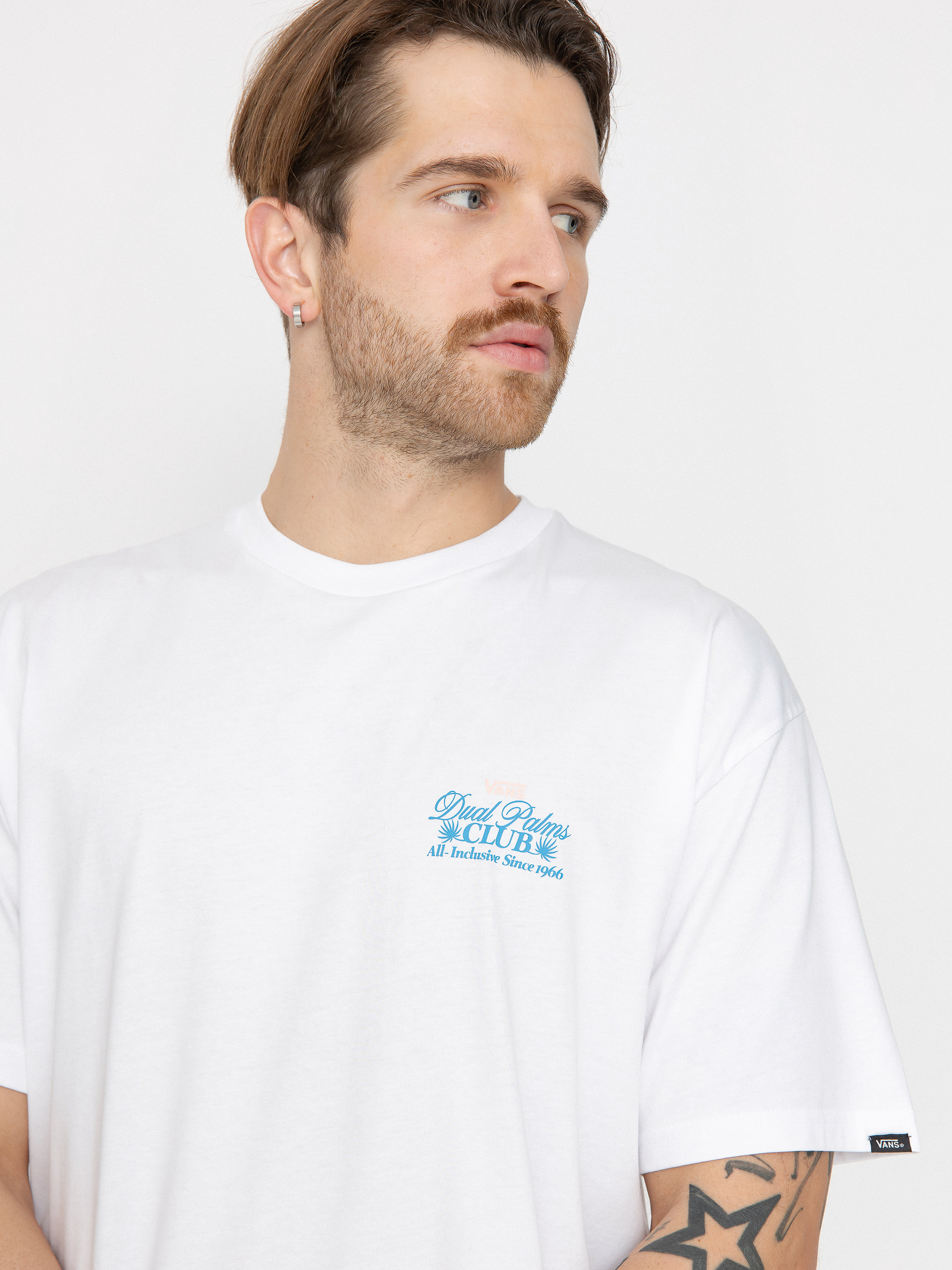 T-shirt Vans Dual Palms Club (white)