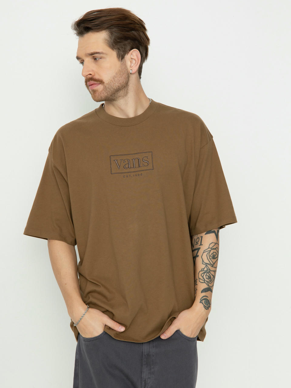 T-shirt Vans Original Standards Logo (coffee liqueur)