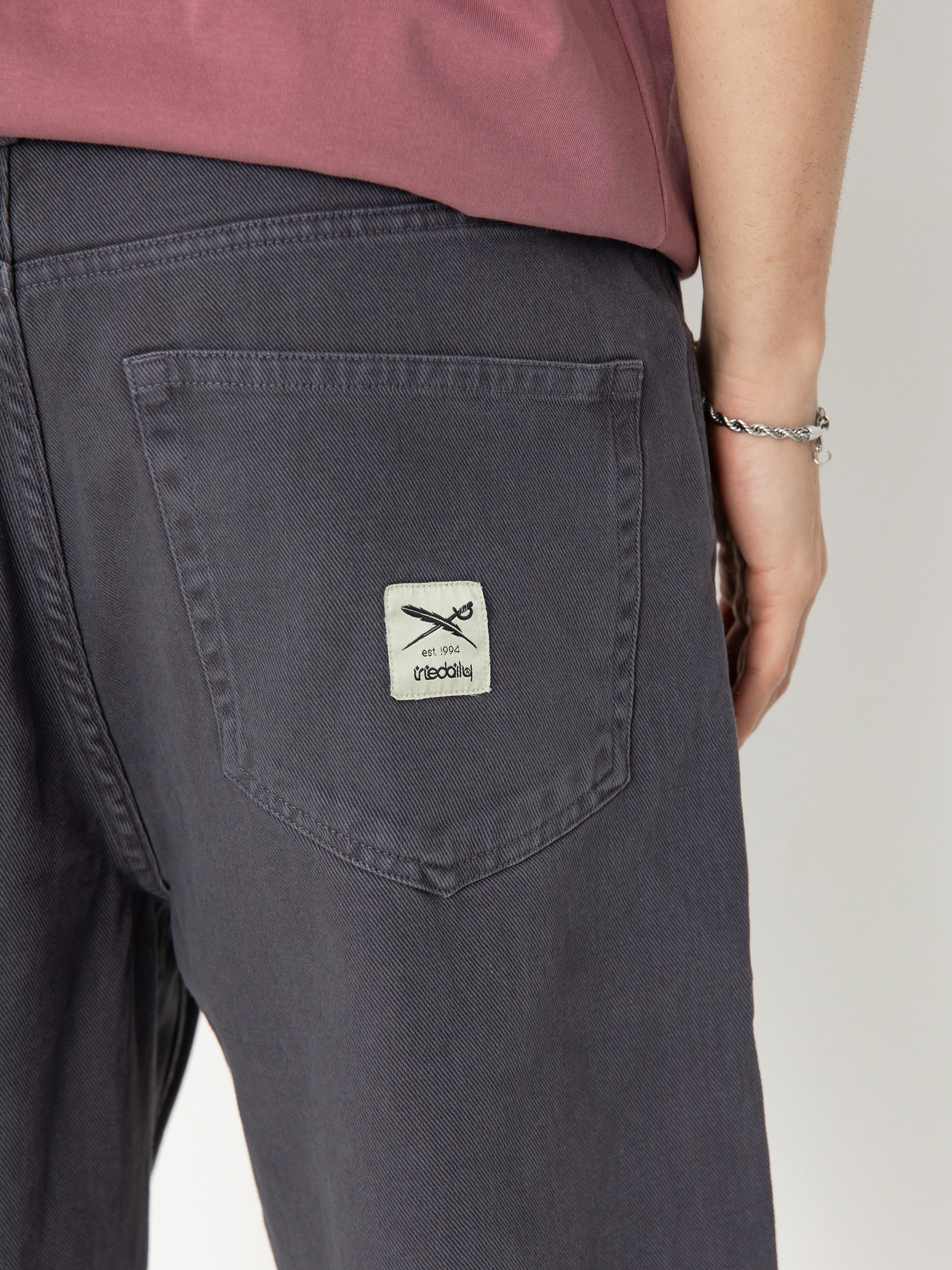 Szorty Iriedaily Nanolo (dark steel)