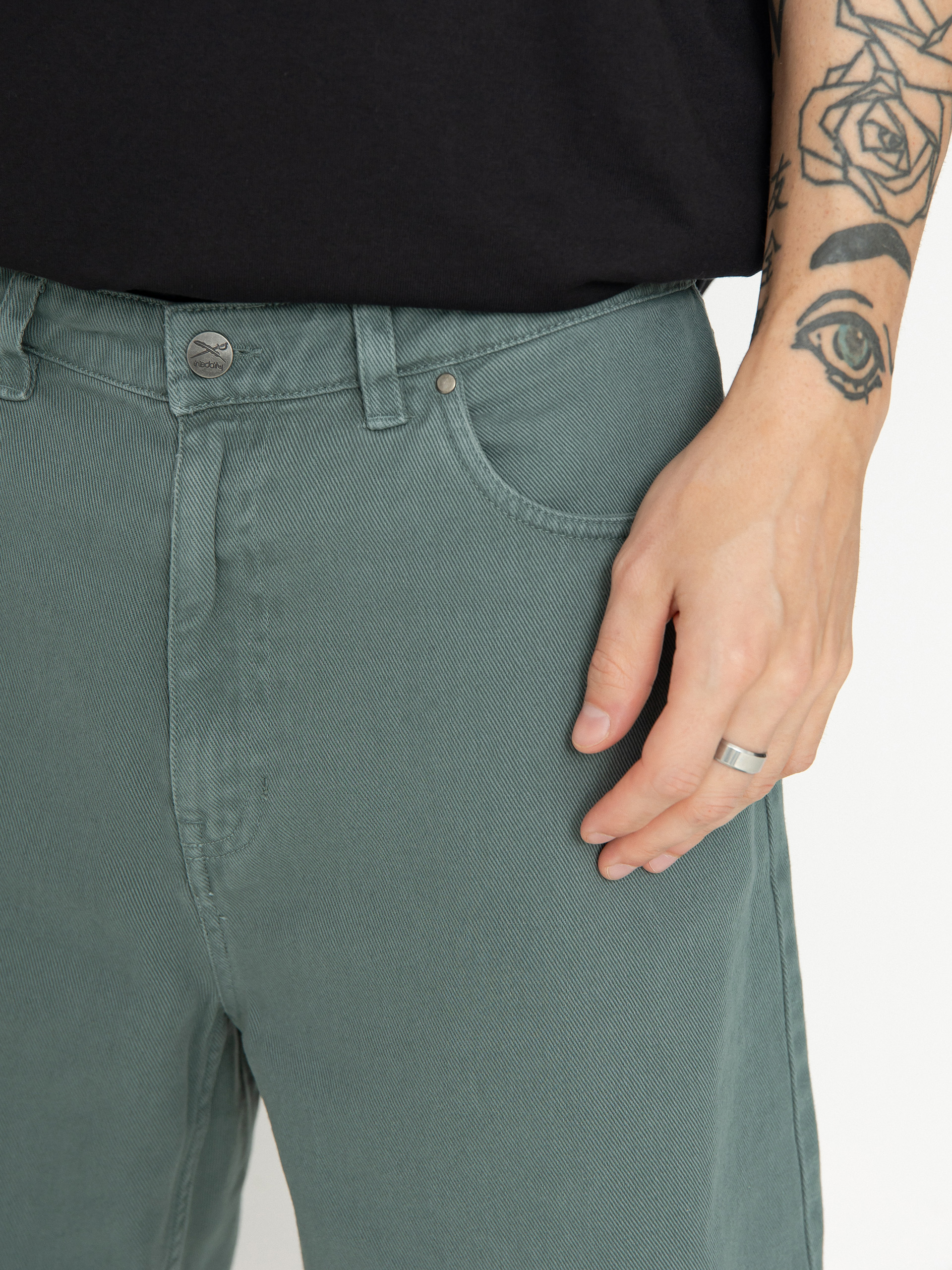 Szorty Iriedaily Nanolo (jungle green)