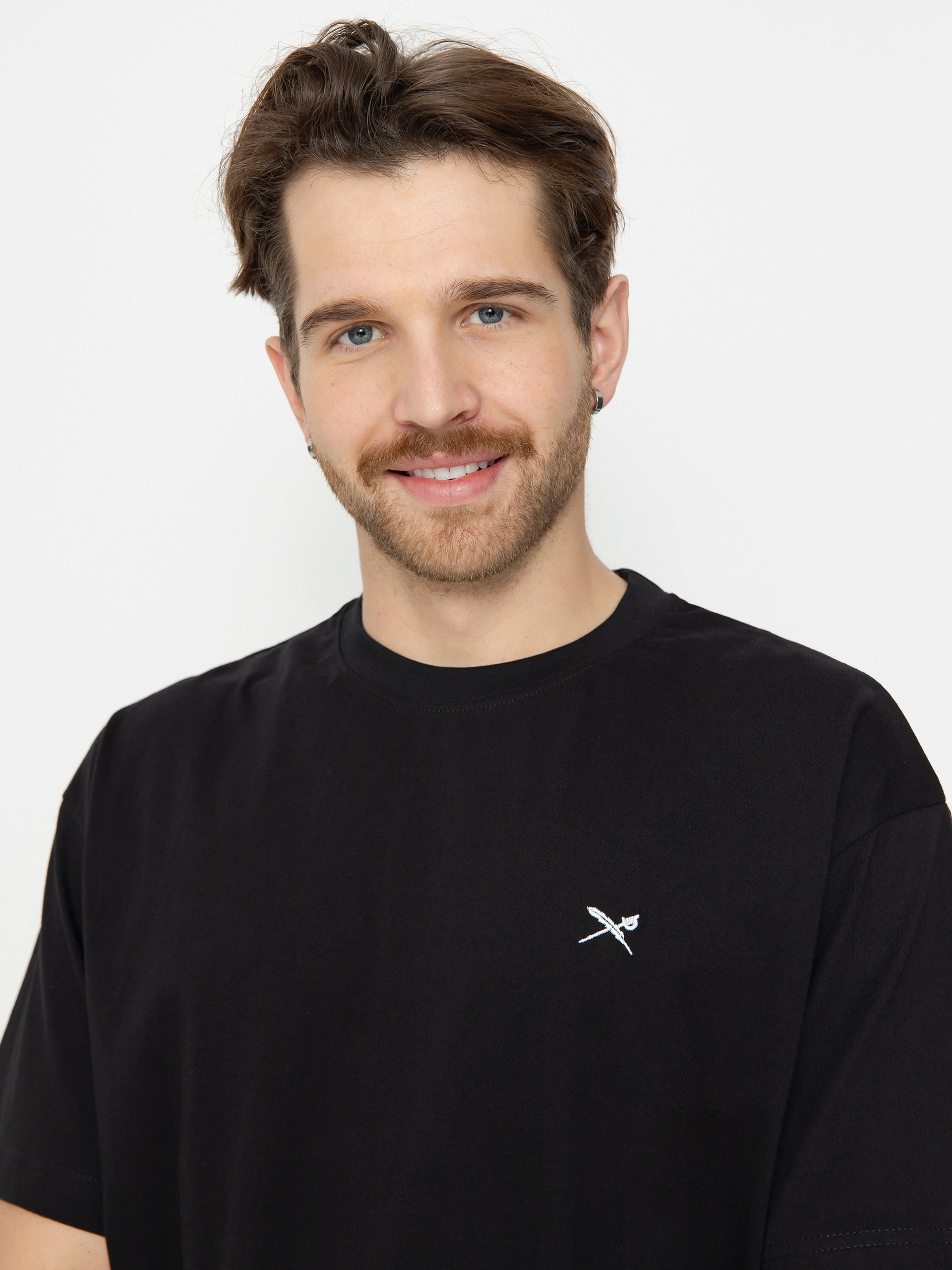 T-shirt Iriedaily Mini Flag Relaxed (black)