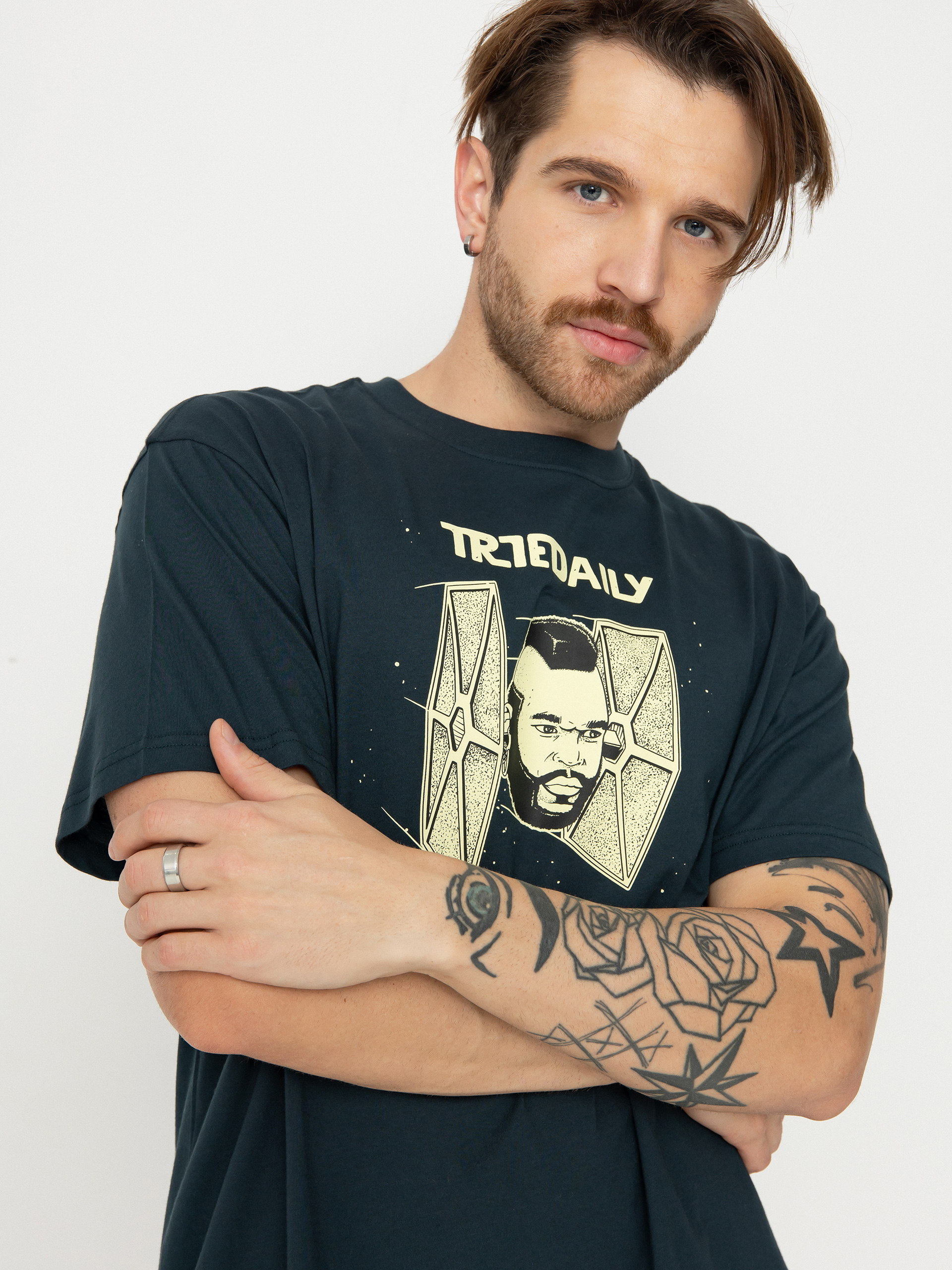 T-shirt Iriedaily T Fighter (dark orion)